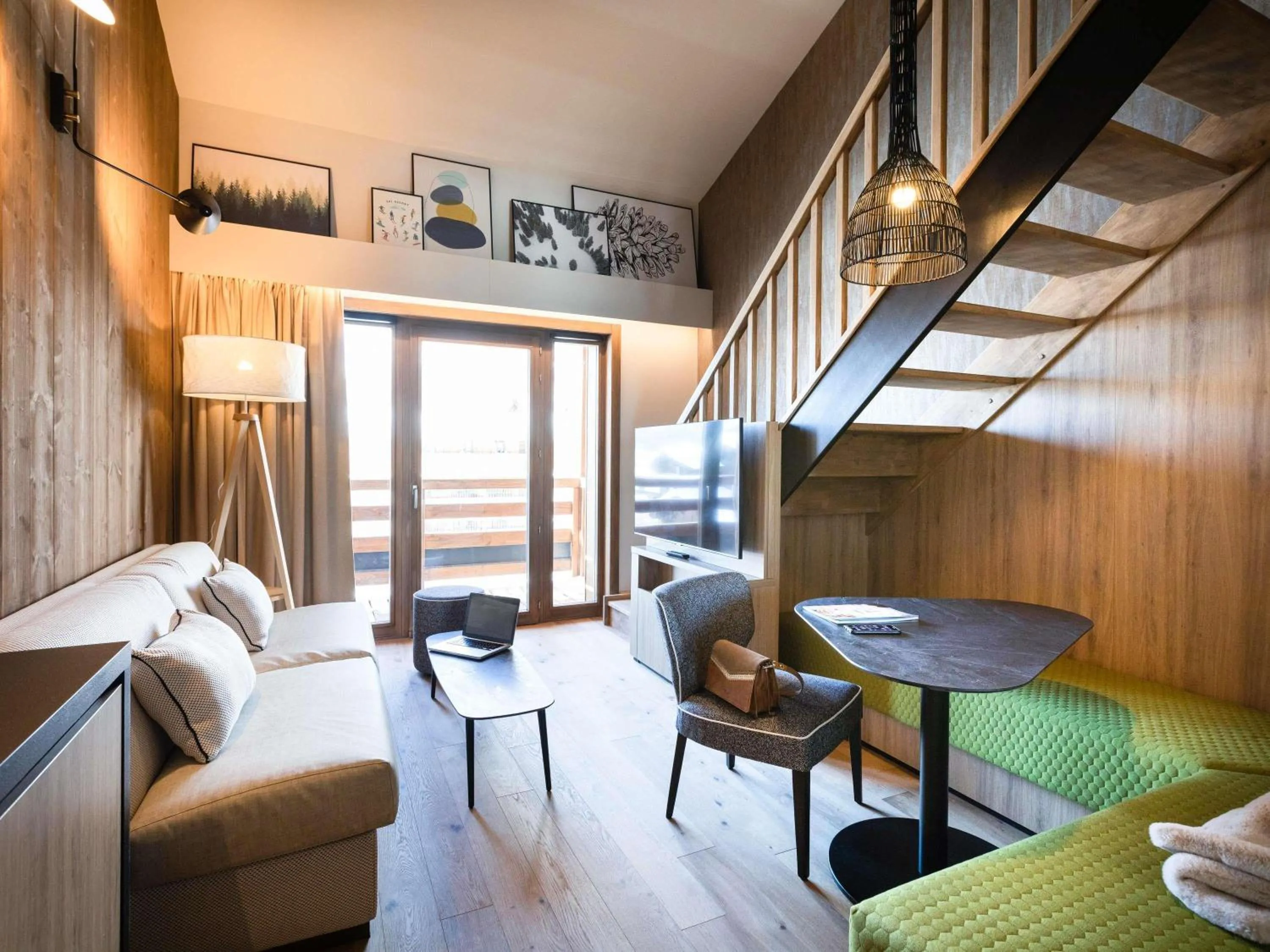 Bedroom in Novotel Megève Mont-Blanc