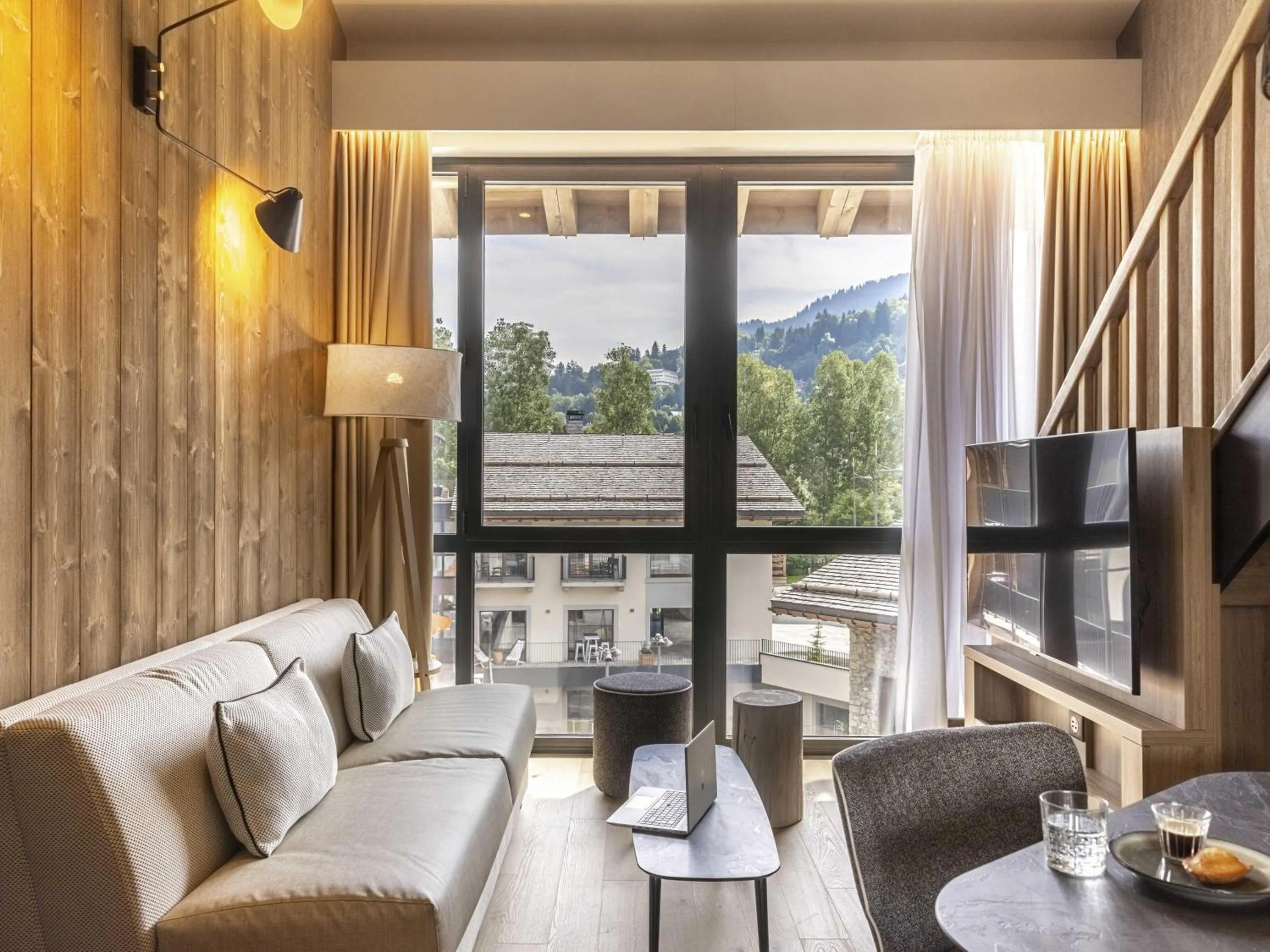 Bedroom in Novotel Megève Mont-Blanc