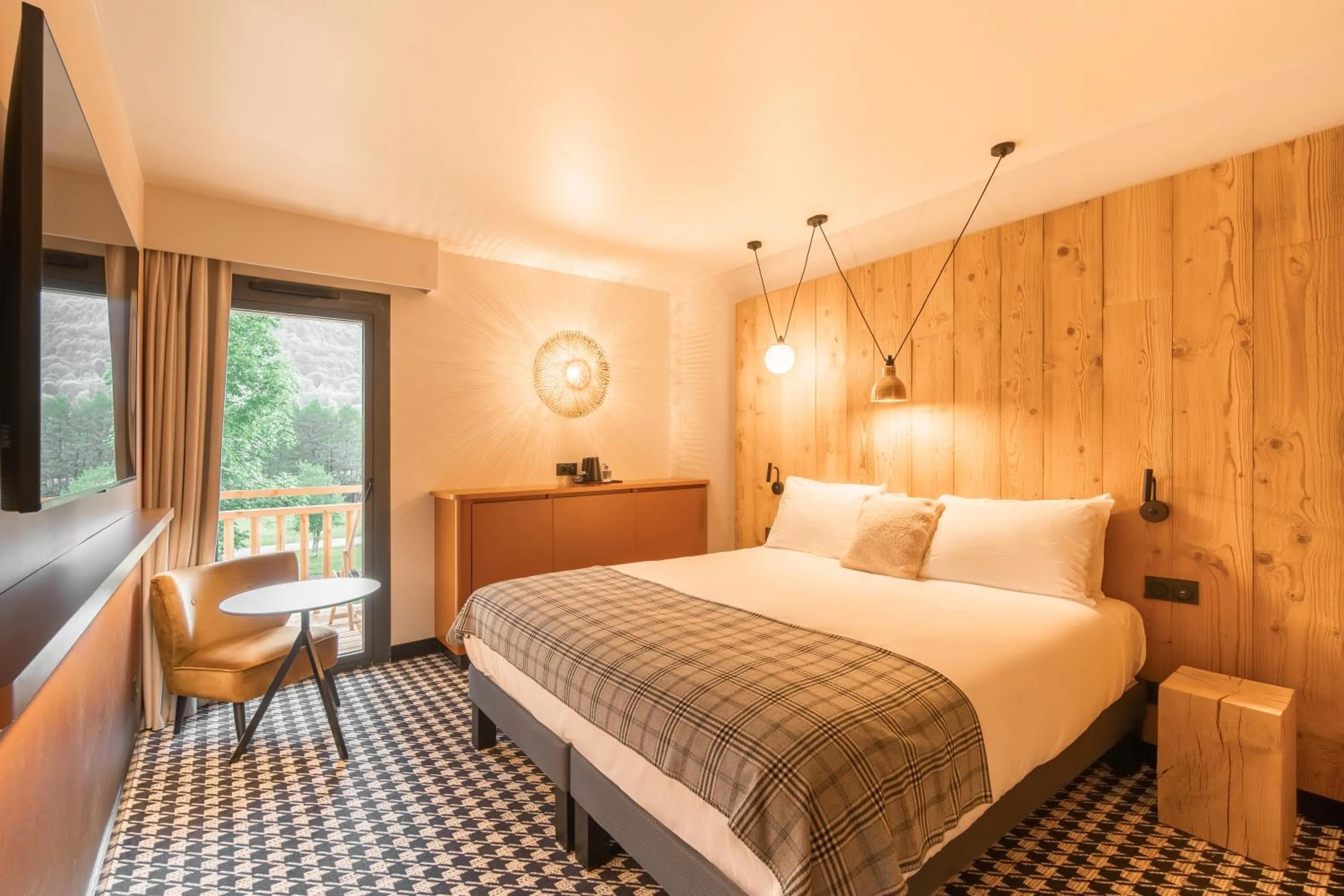 Bed in Mercure Peyragudes Loudenvielle Pyrénées