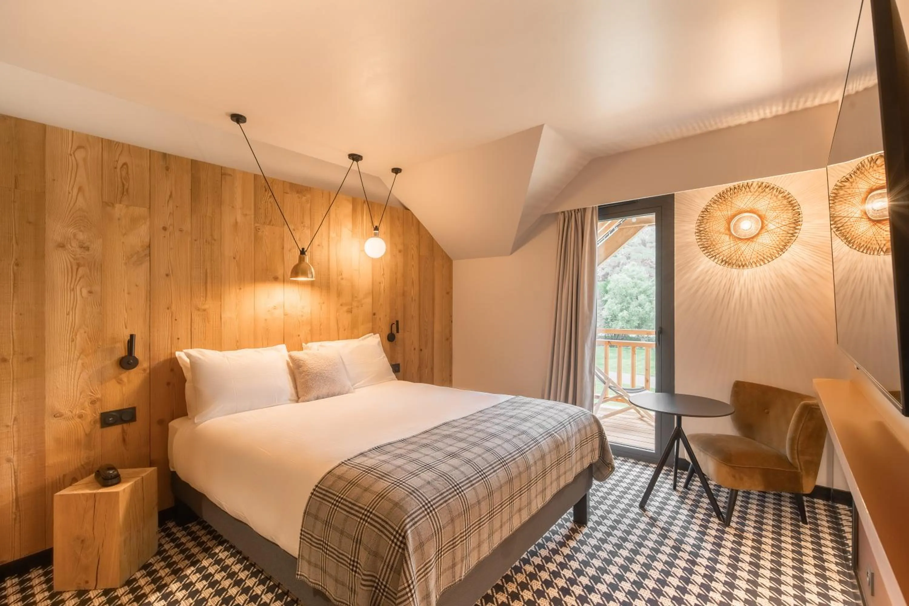 Bed in Mercure Peyragudes Loudenvielle Pyrénées