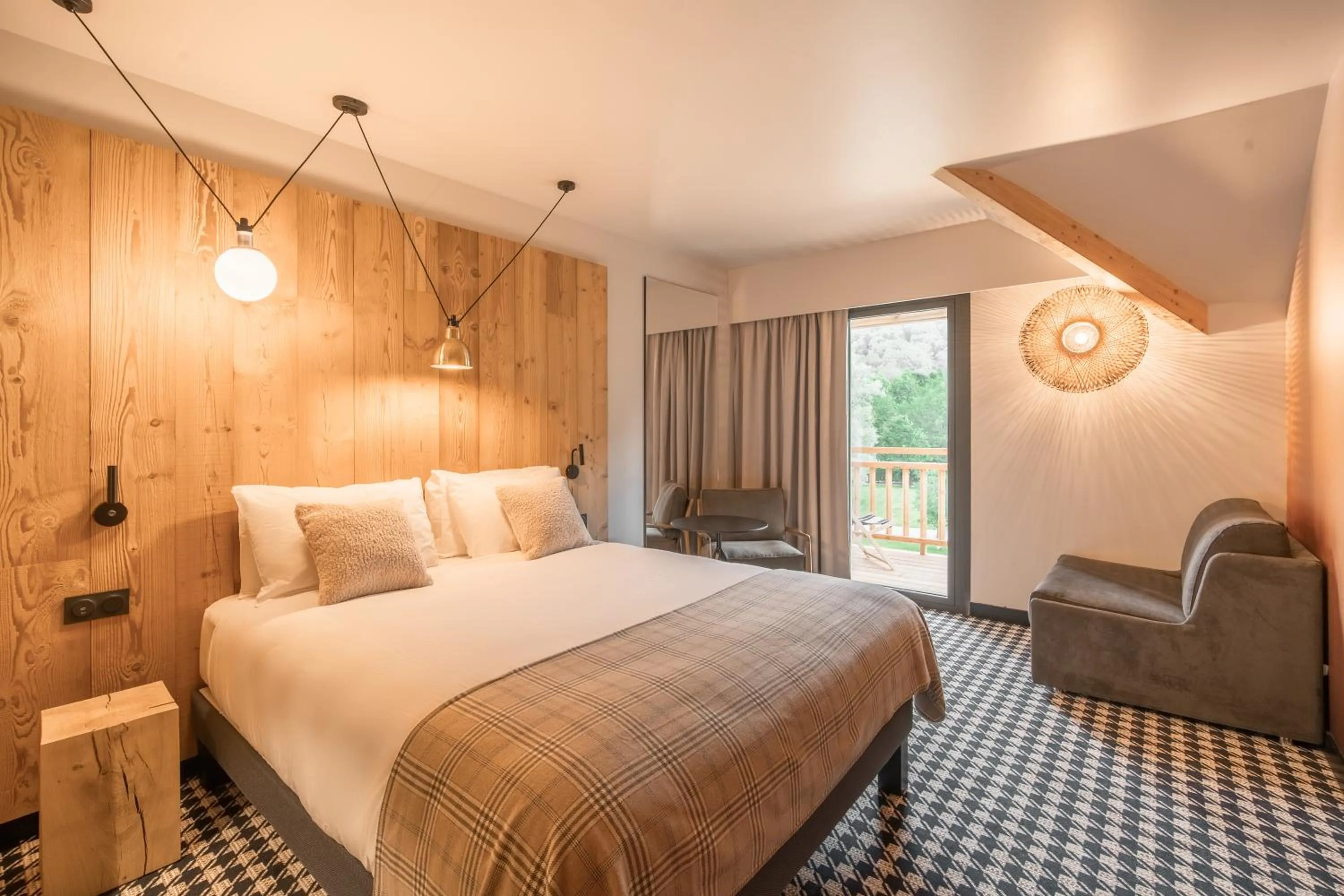 Bed in Mercure Peyragudes Loudenvielle Pyrénées