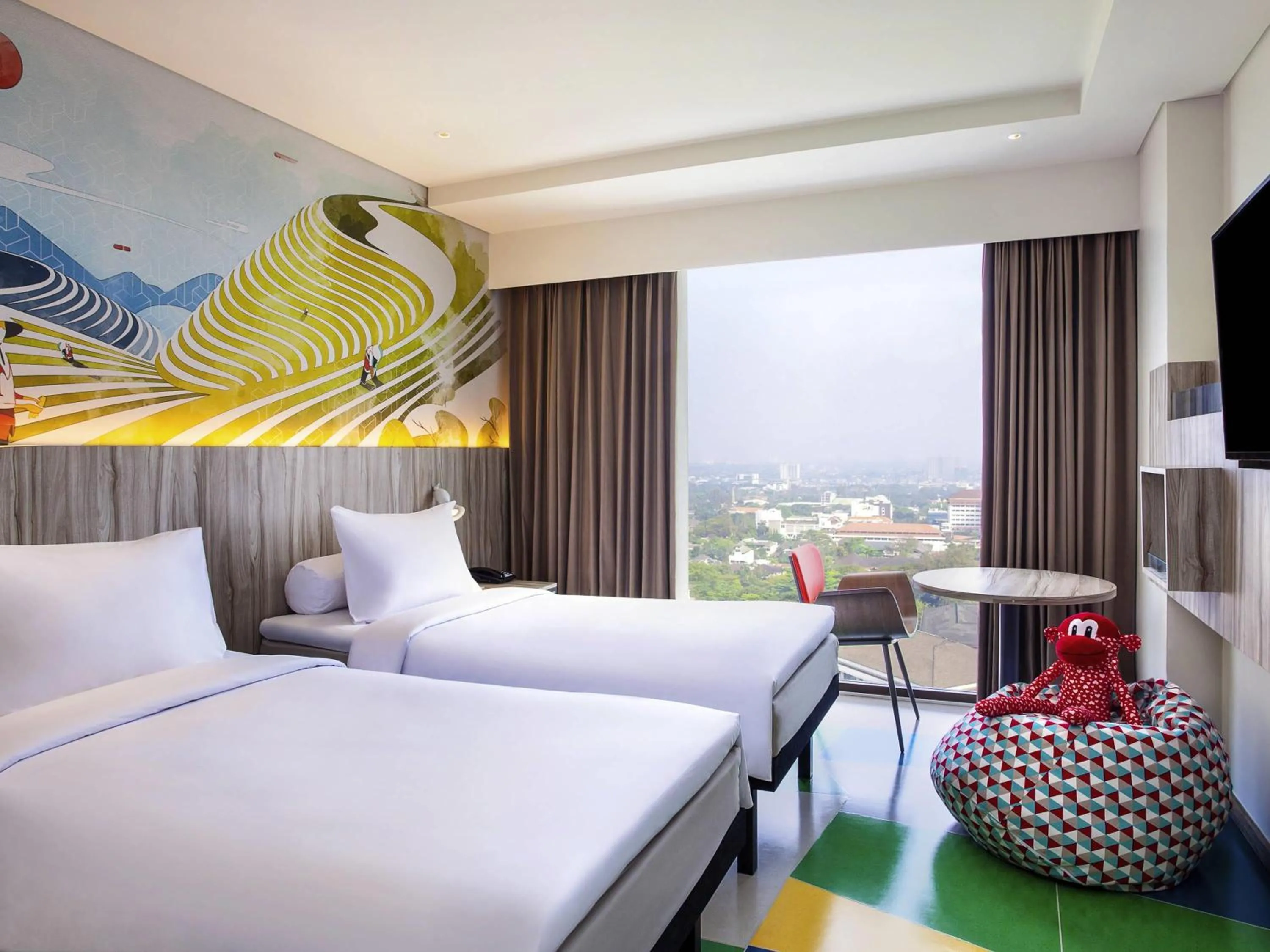 Bedroom, Bed in ibis Styles Bandung Grand Central
