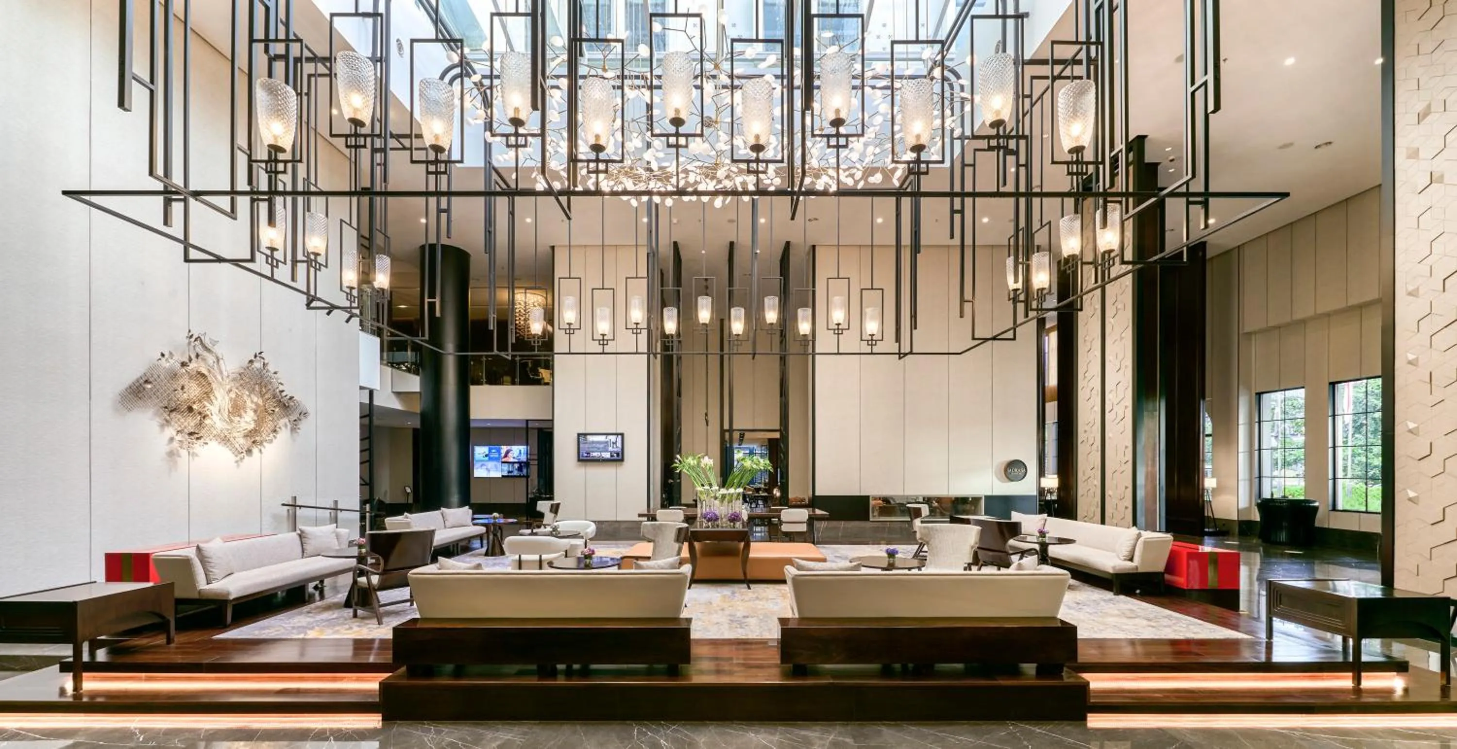 Lobby or reception in Pullman Bandung Grand Central