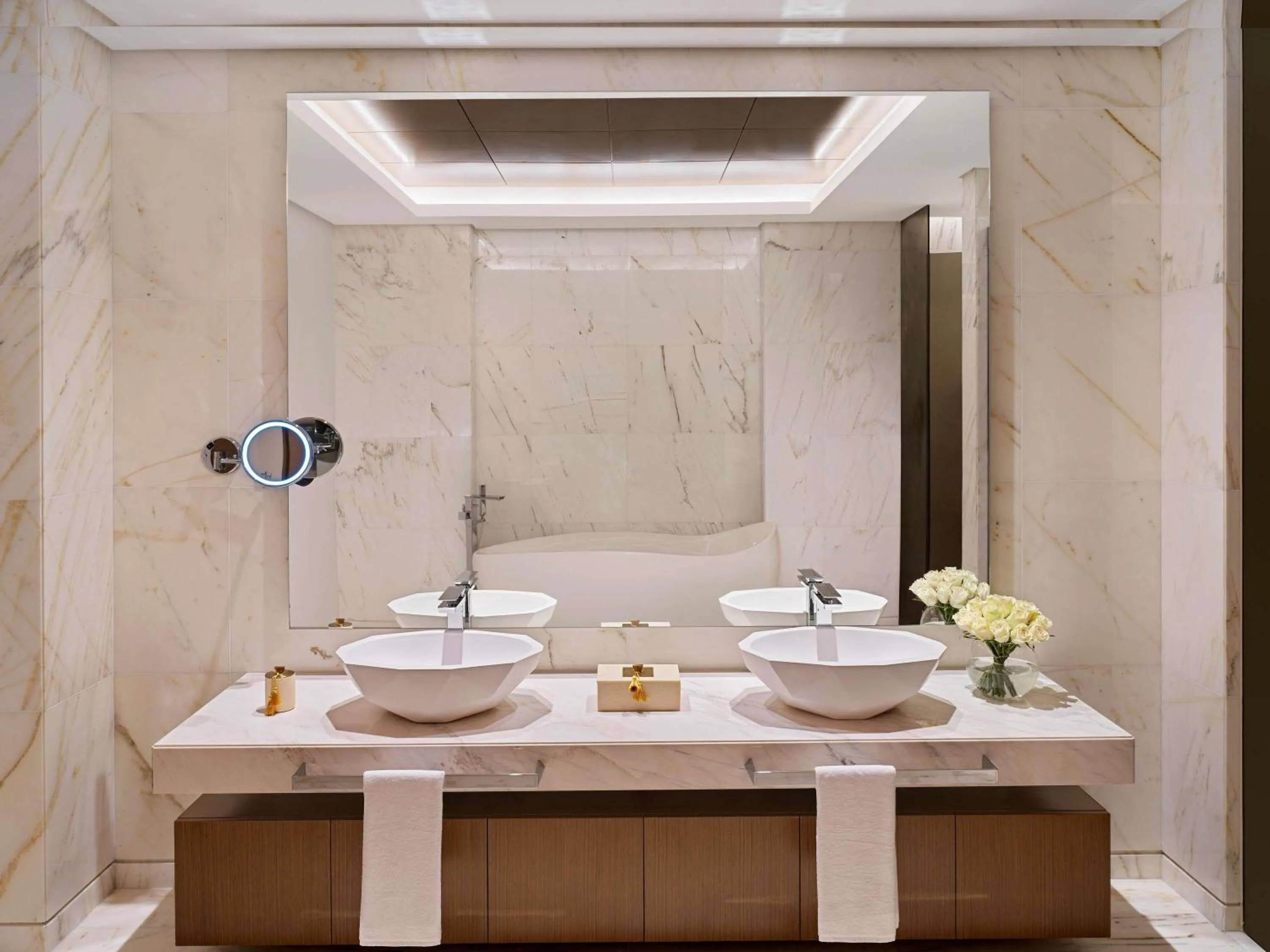 Bedroom in Sofitel Dubai The Obelisk