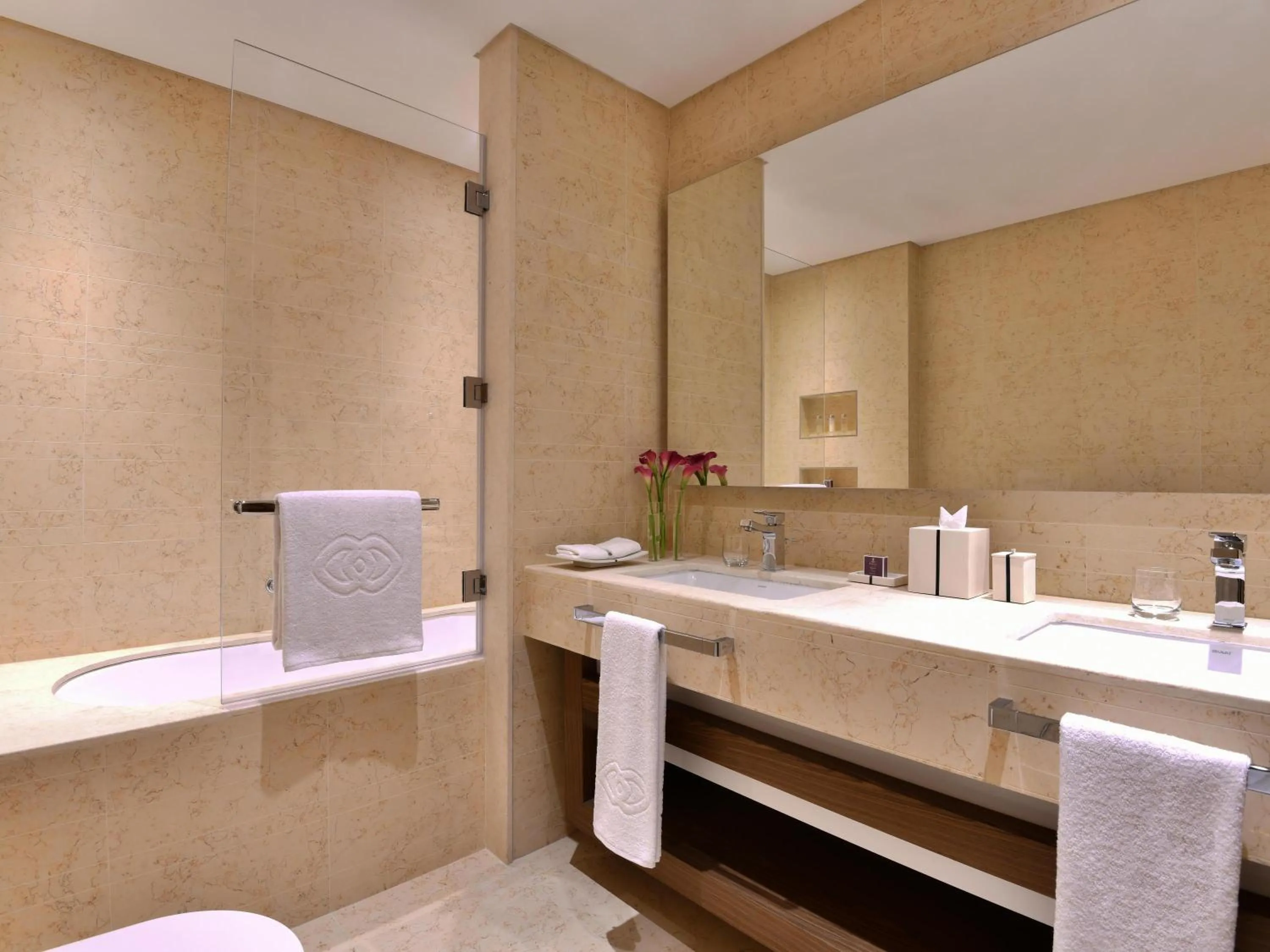 Bedroom in Sofitel Dubai The Obelisk