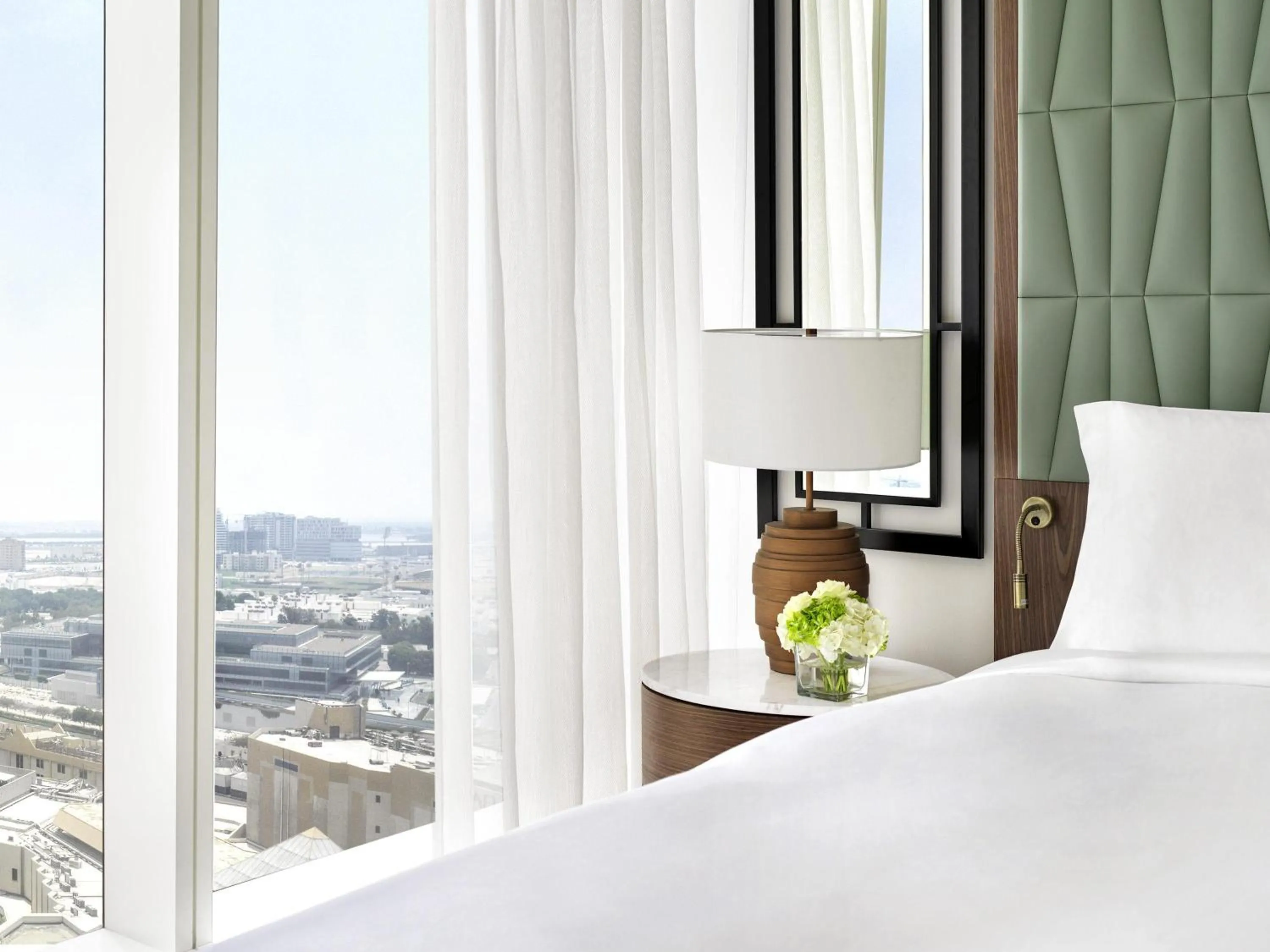 Bedroom, Bed in Sofitel Dubai The Obelisk