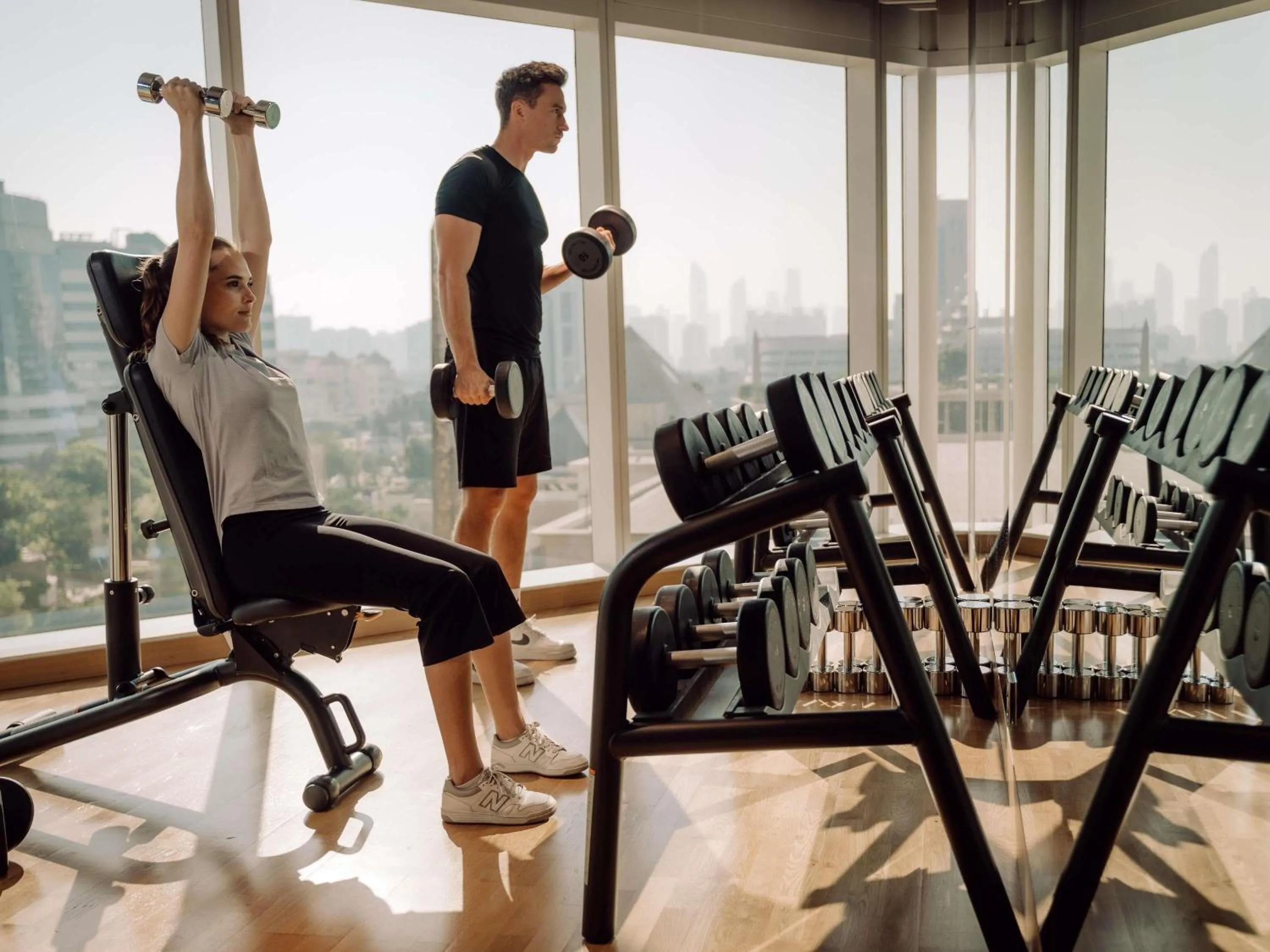 Fitness centre/facilities in Sofitel Dubai The Obelisk