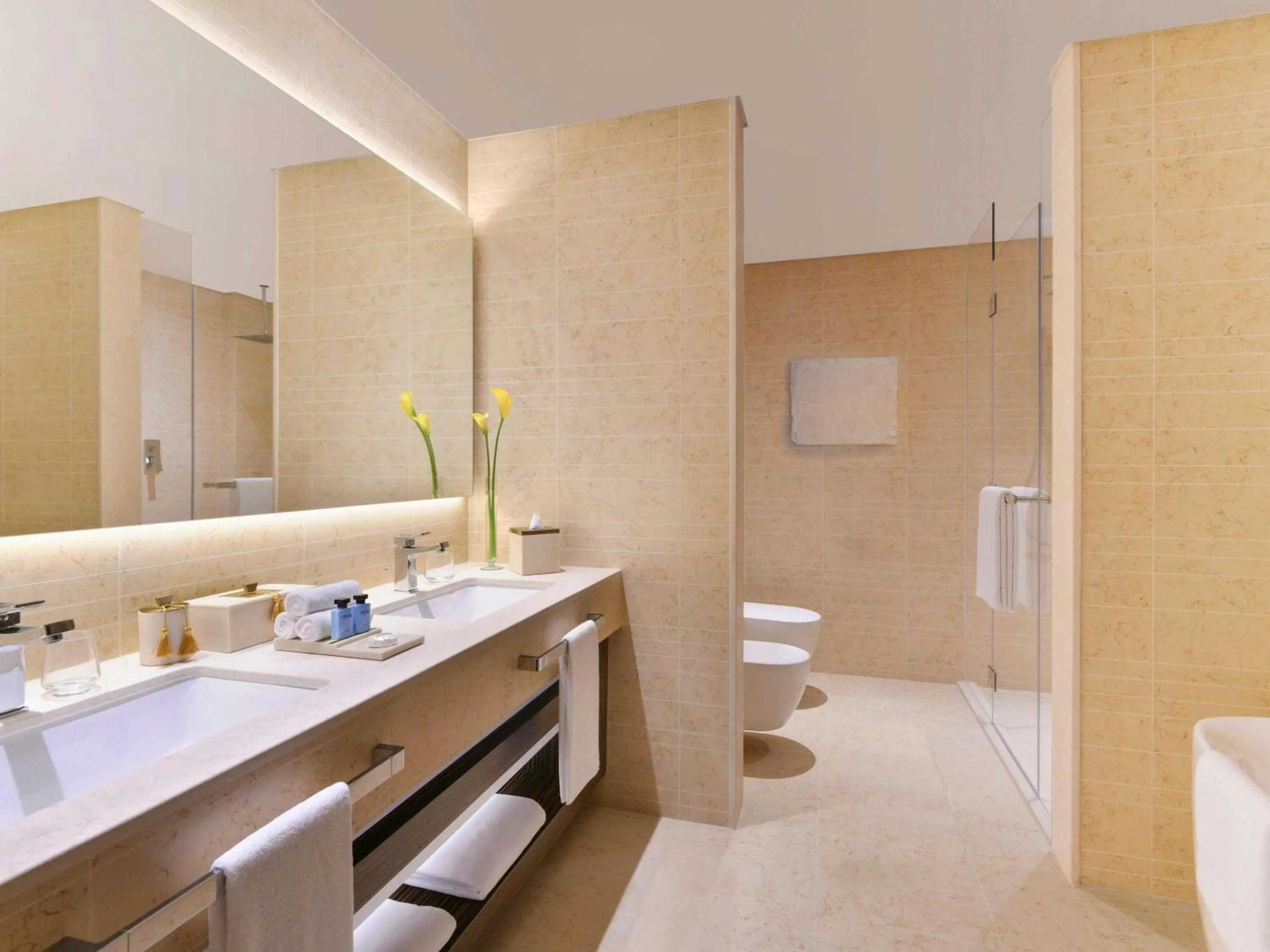 Bedroom in Sofitel Dubai The Obelisk