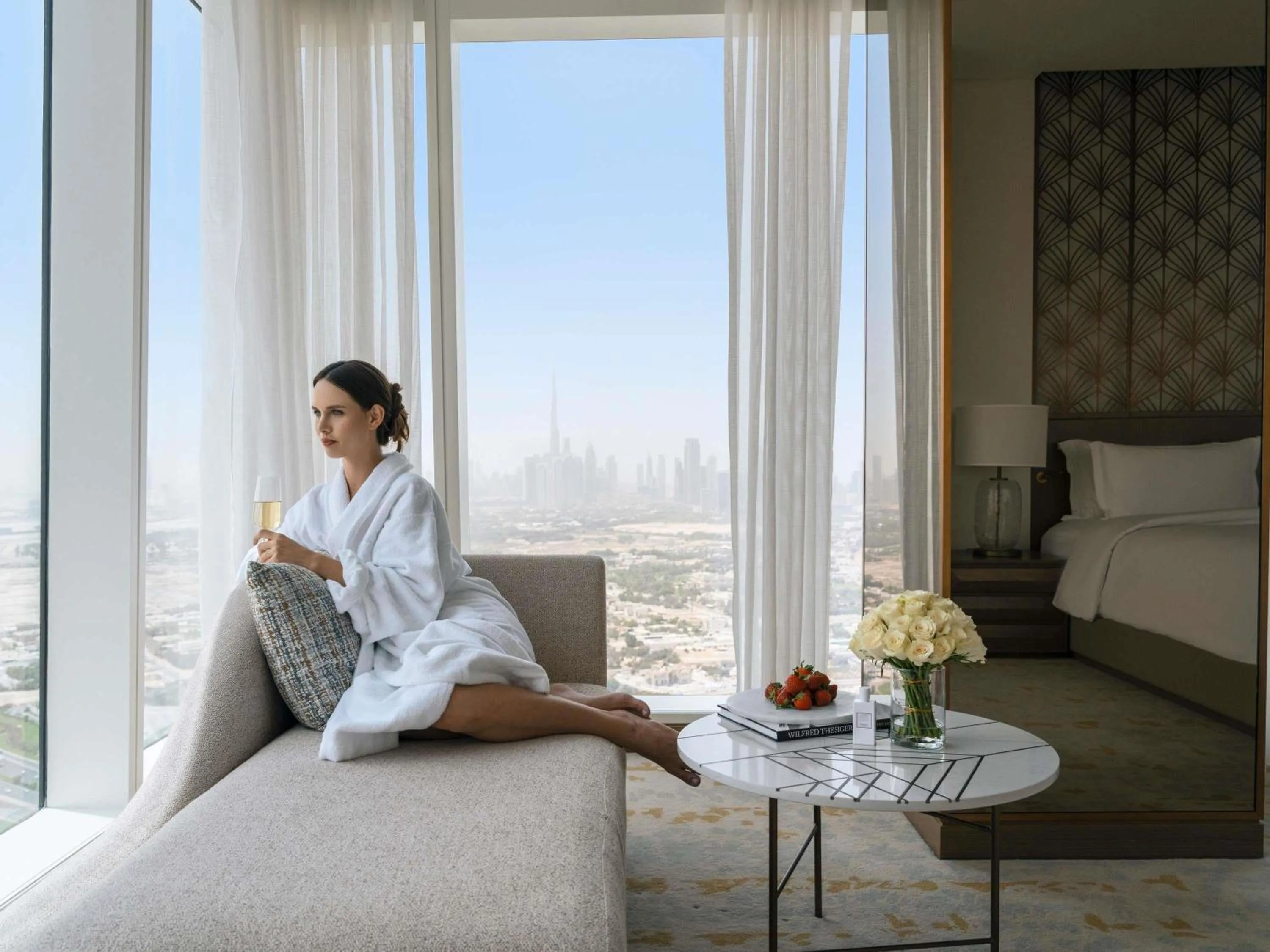 Property building in Sofitel Dubai The Obelisk