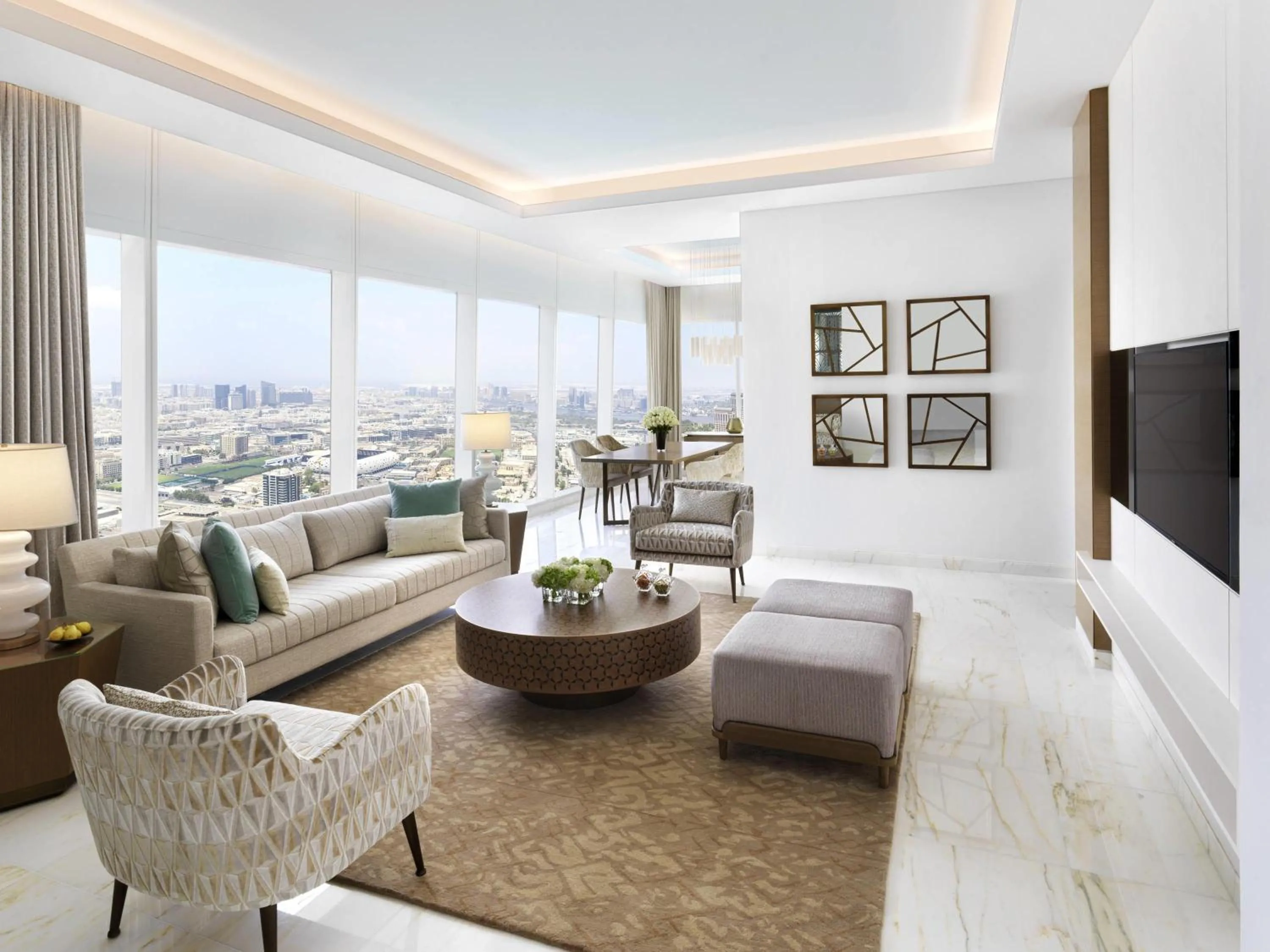 Bedroom in Sofitel Dubai The Obelisk