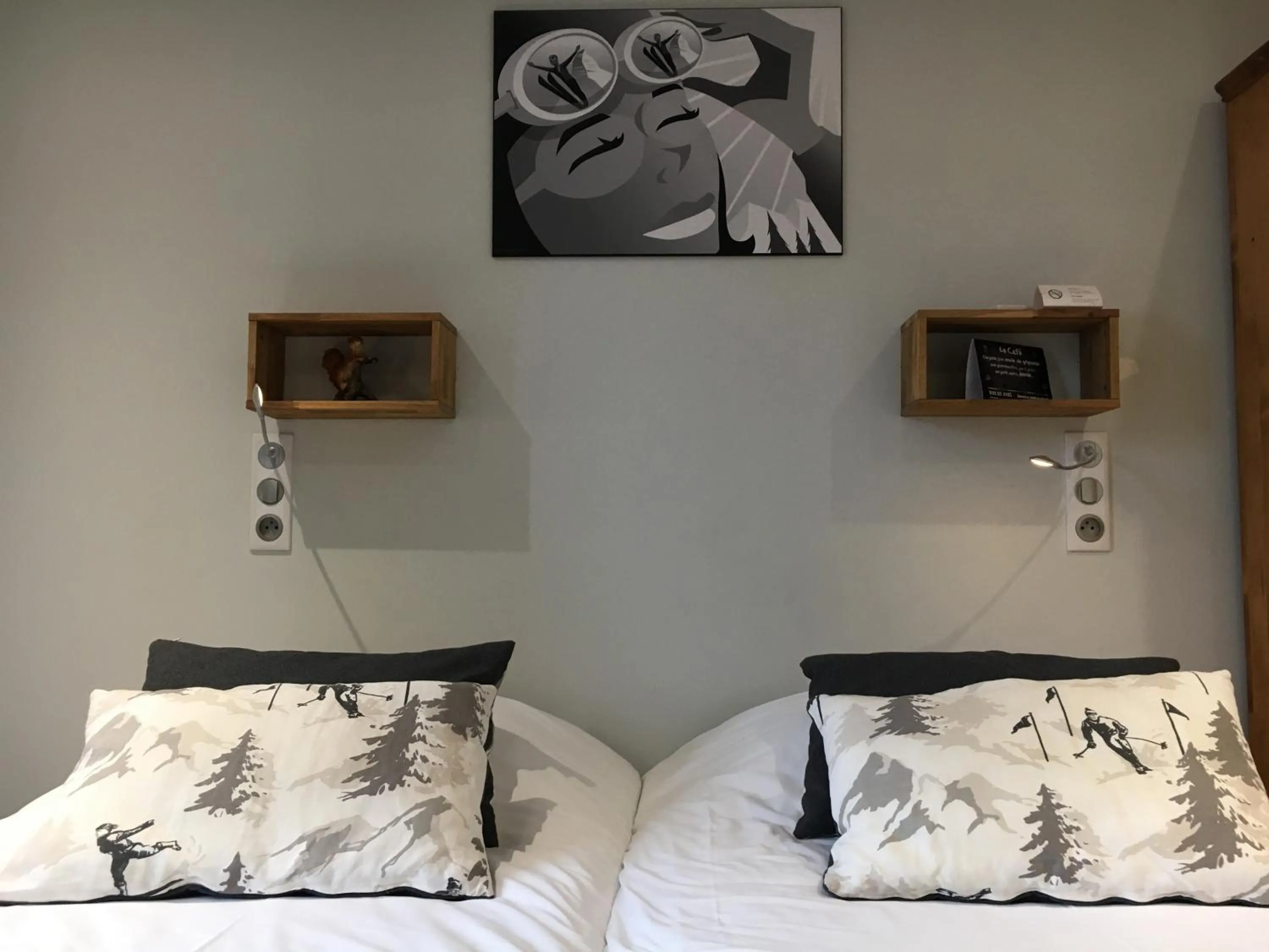 Bed in Hotel la Turra