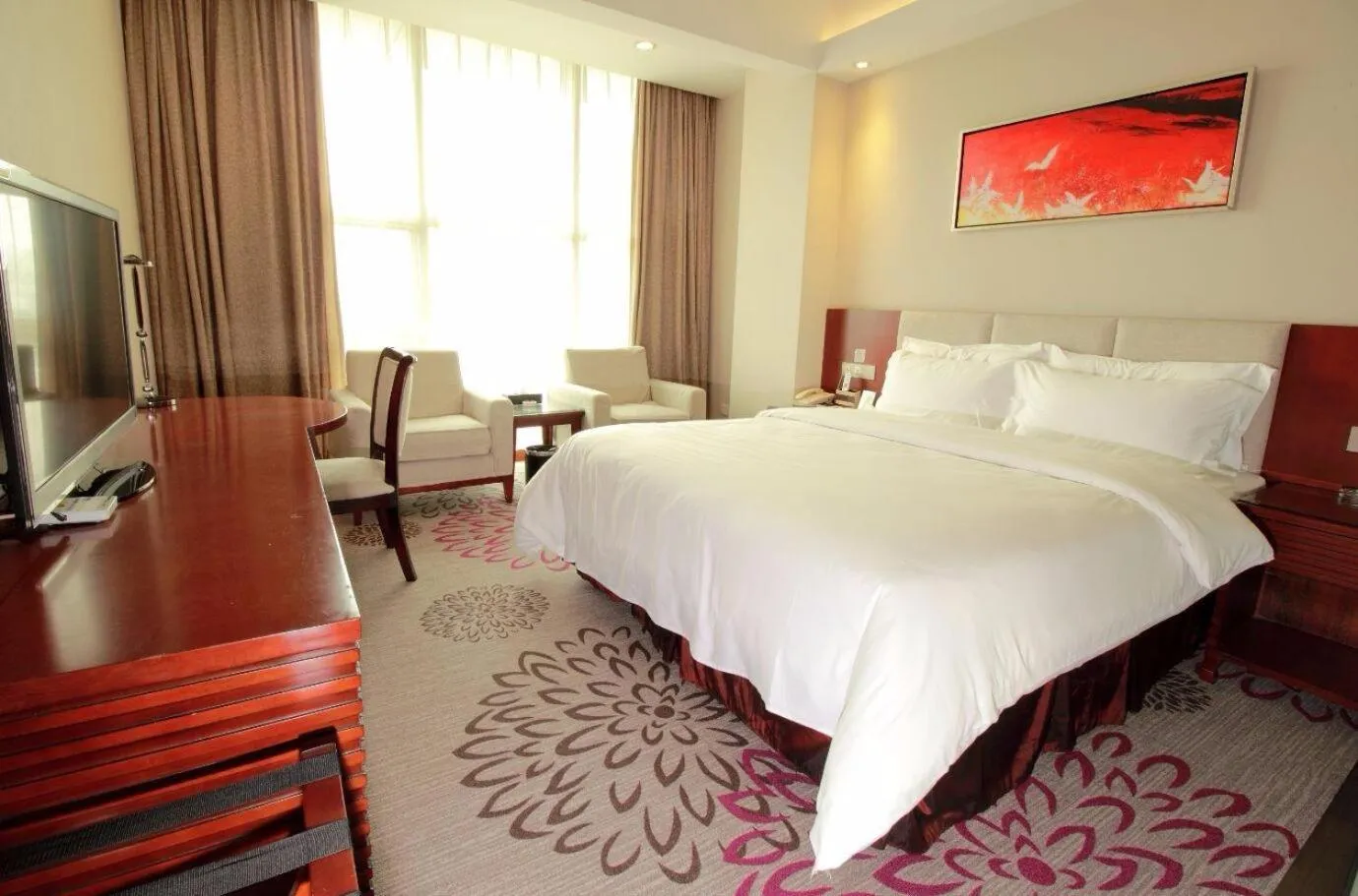 Bed in Lavande Hotel Dongguan Tangxia Branch