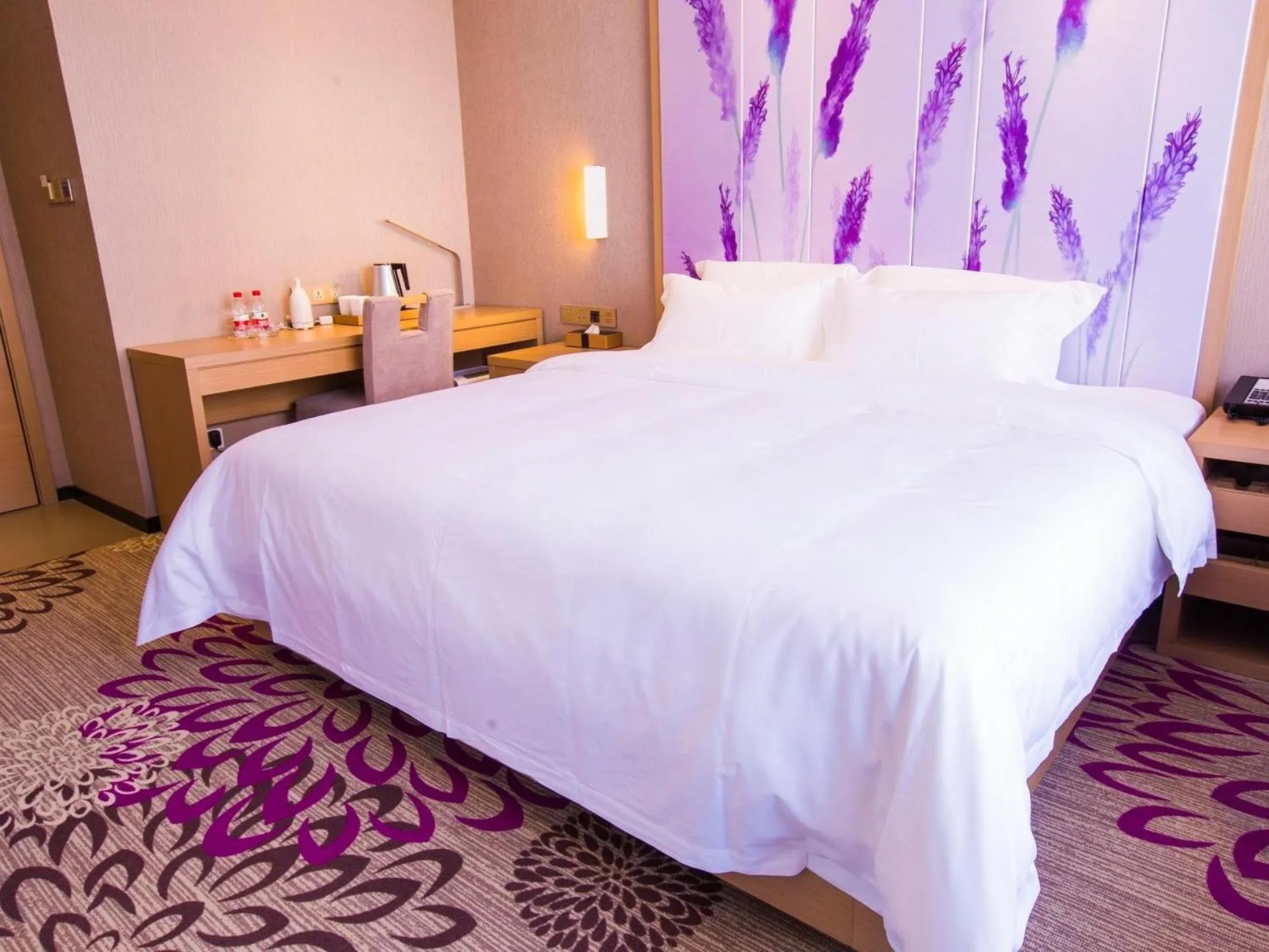 Bed in Lavande Hotel Xinyang Municipal Government Branch