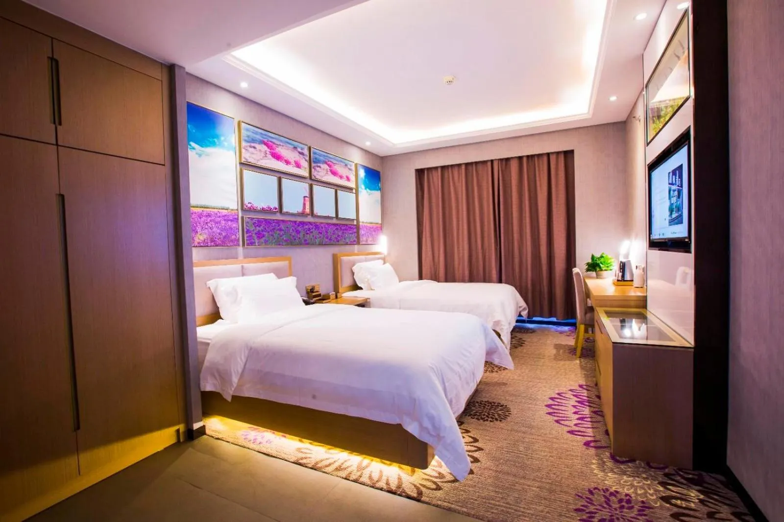Bed in Lavande Hotel Xinyang Municipal Government Branch