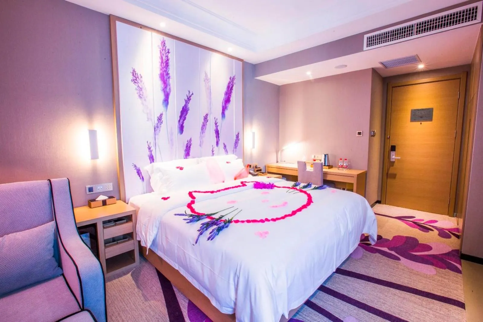 Bed in Lavande Hotel Xinyang Municipal Government Branch