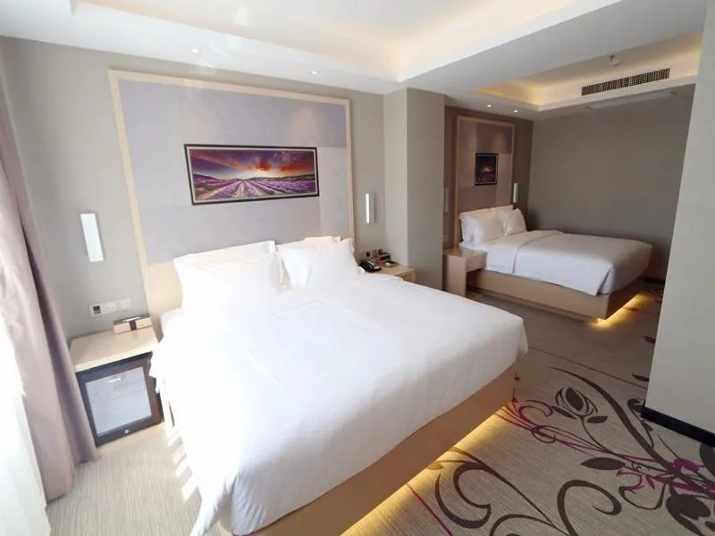 Bed in Lavande Hotel Jilin Songjiang Road Jiangwan Bridge Branch