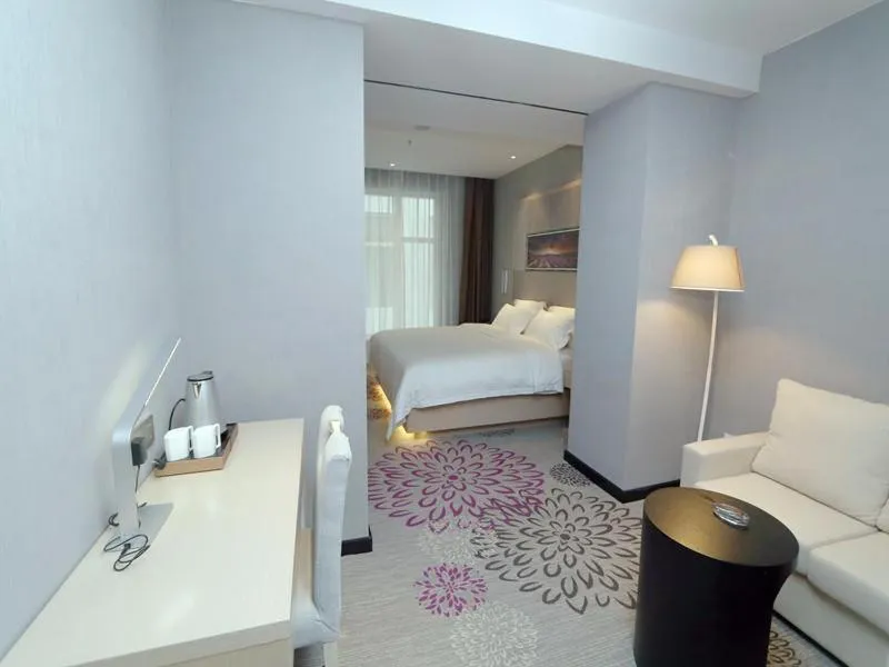 Bed in Lavande Hotel Jilin Songjiang Road Jiangwan Bridge Branch