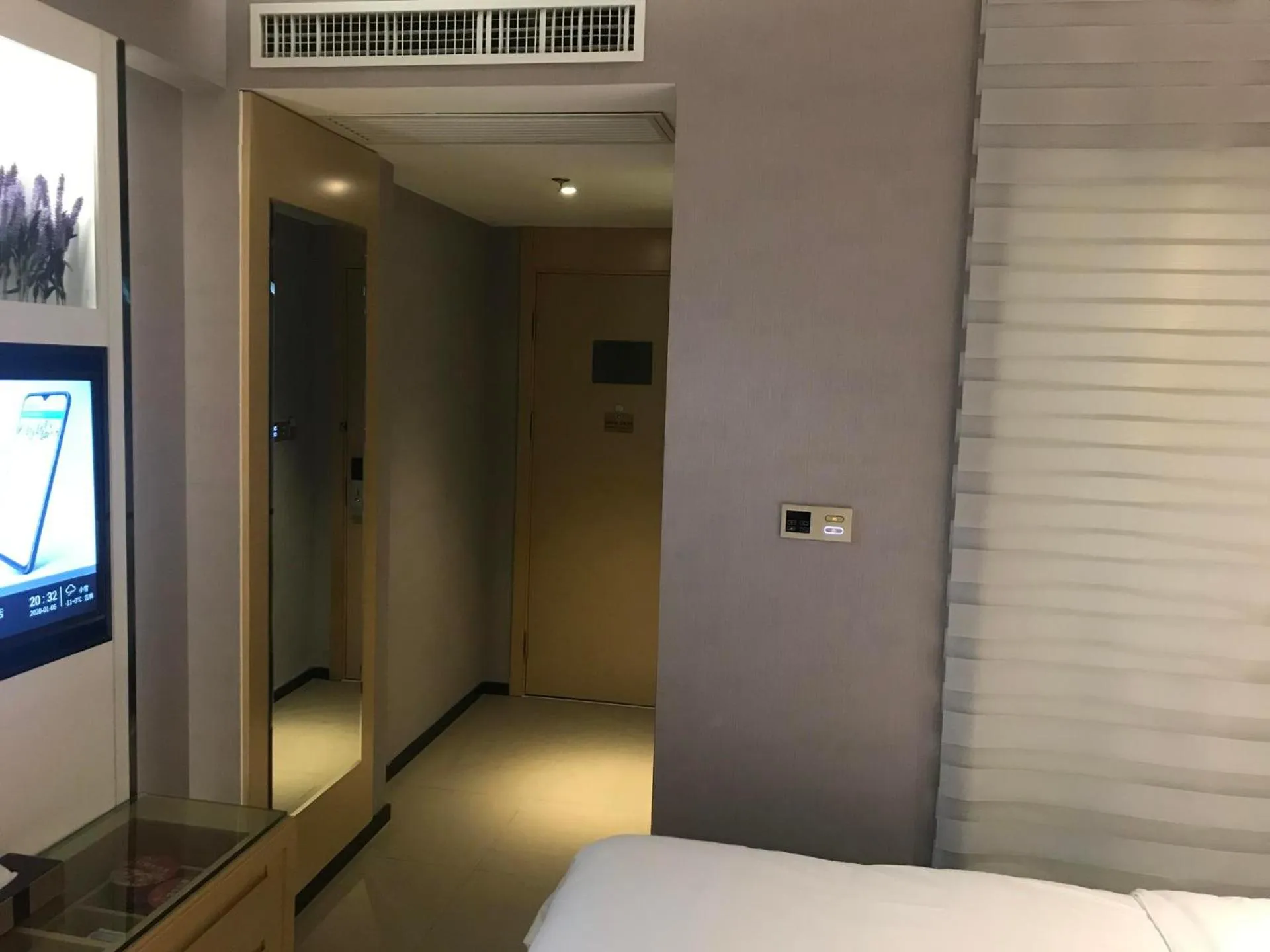 Bed in Lavande Hotel Jilin Songjiang Road Jiangwan Bridge Branch