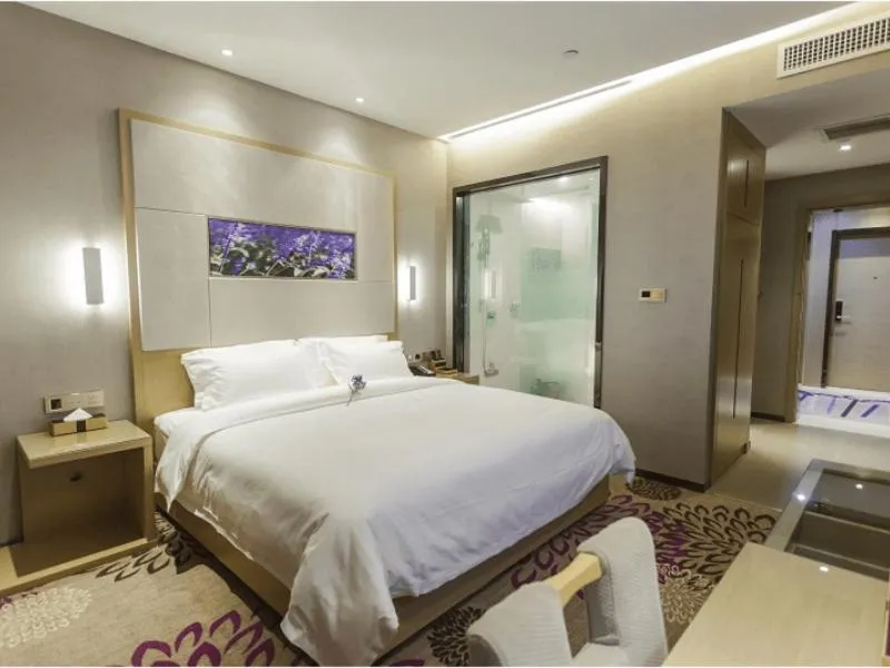 Bed in Lavande Hotel Jinzhong Yuci Walmart Branch