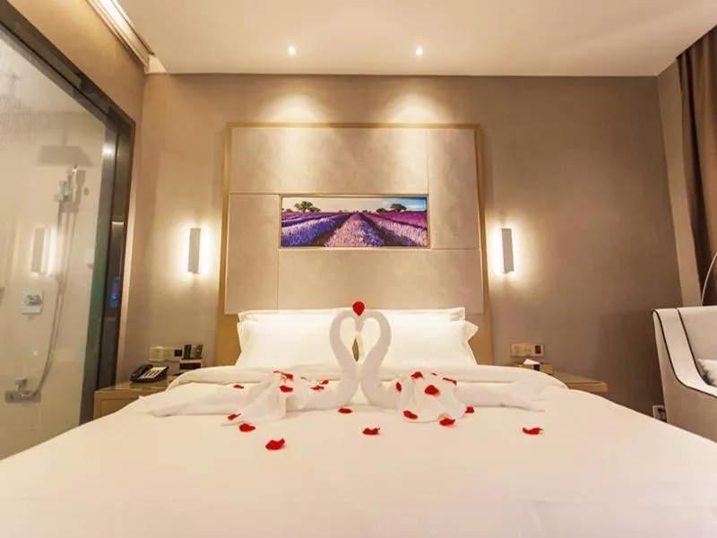 Bed in Lavande Hotel Jinzhong Yuci Walmart Branch