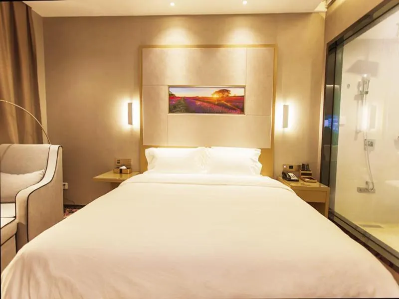 Bed in Lavande Hotel Jinzhong Yuci Walmart Branch