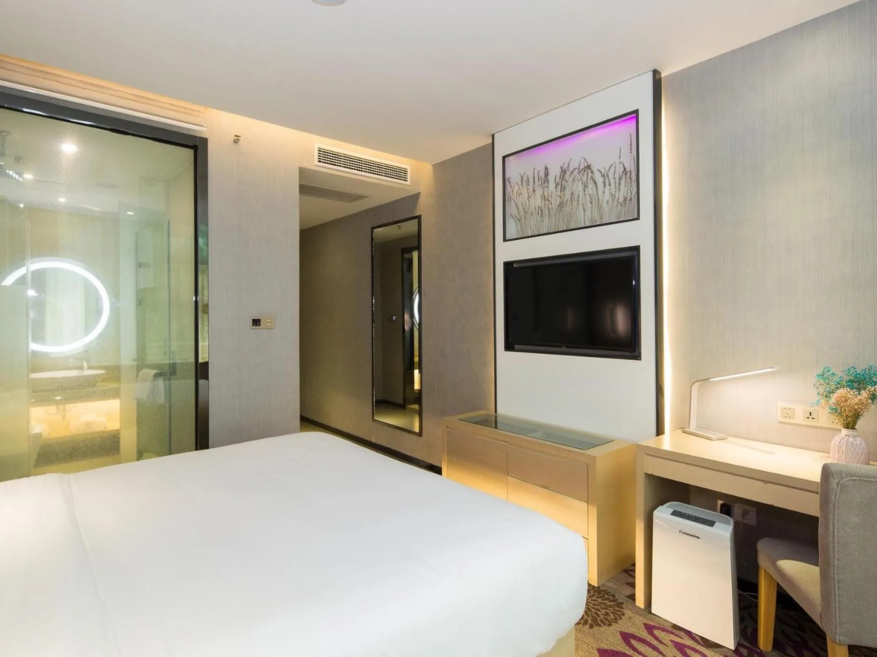 Bed in Lavande Hotel Changsha Pedestrian Street Nanmenkou Metro Station Branch