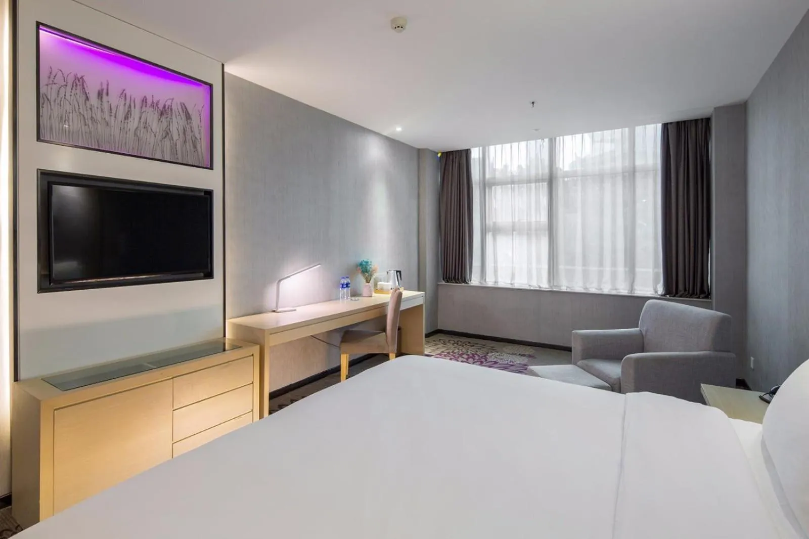 Bed in Lavande Hotel Changsha Pedestrian Street Nanmenkou Metro Station Branch