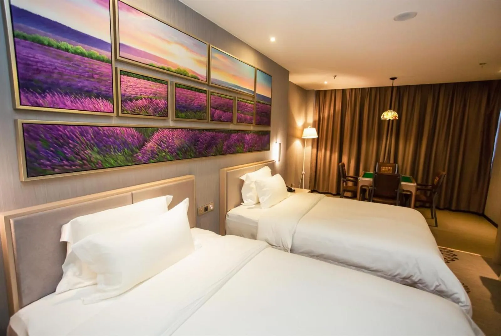 Bed in Lavande Hotel Xuzhou East High-speed Rail Station Jinshanqiao Development Zone Branch