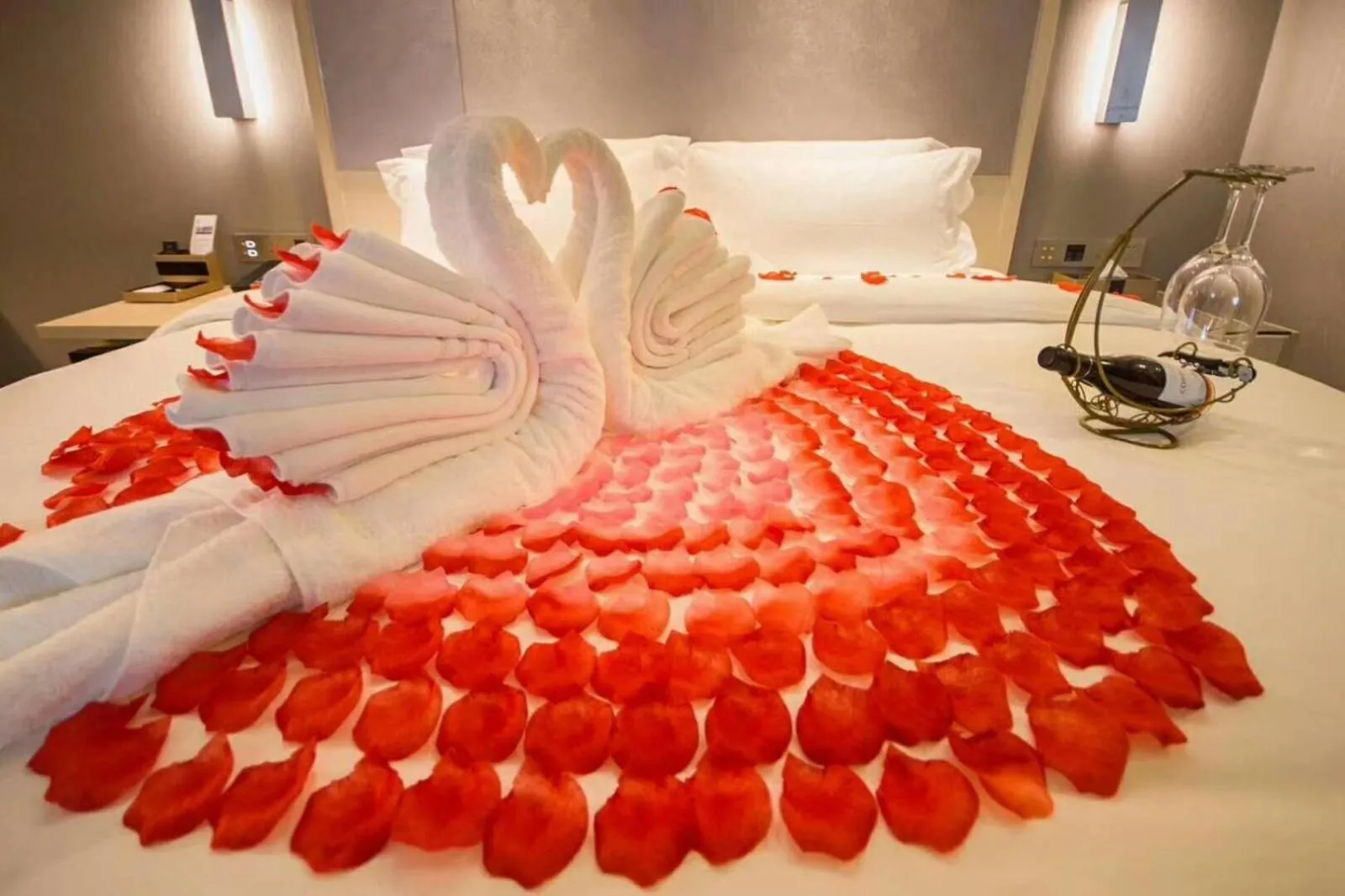 Bed in Lavande Hotel Nanchang Qingshanhu Wanda Branch