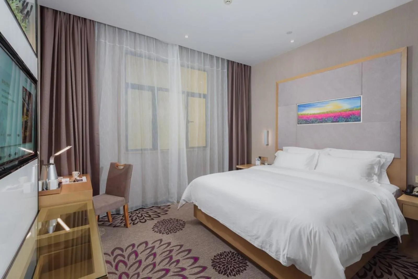 Bed in Lavande Hotel Guangzhou Sunac Cultural Tourism City Branch