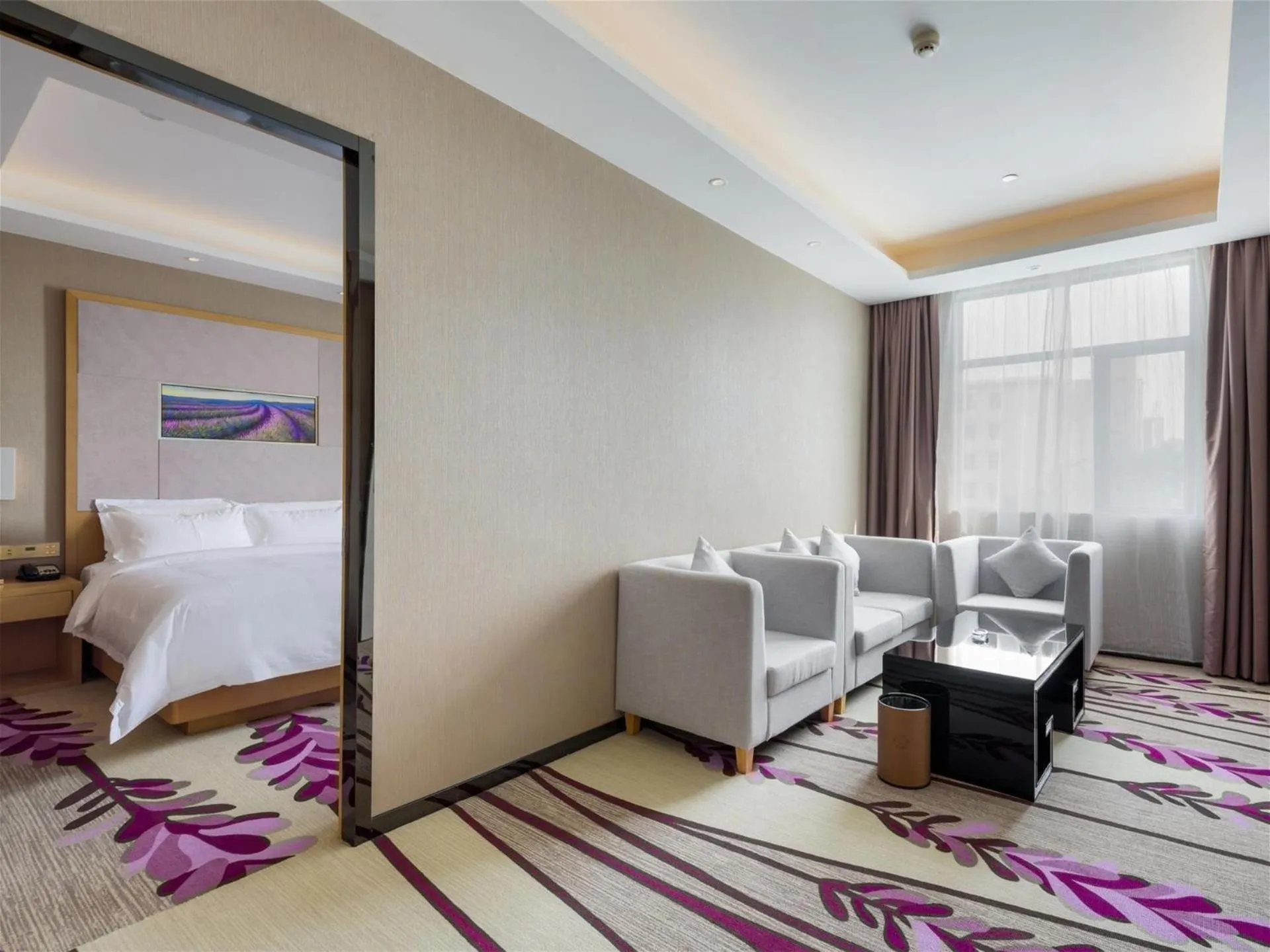 Bed in Lavande Hotel Guangzhou Sunac Cultural Tourism City Branch