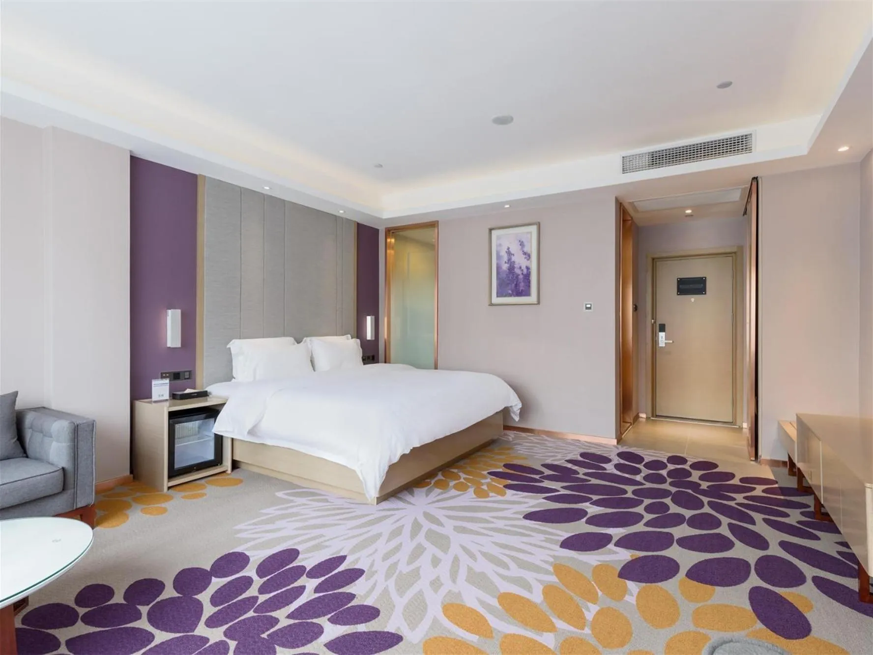 Bed in Lavande Hotel Guangzhou Sunac Cultural Tourism City Branch