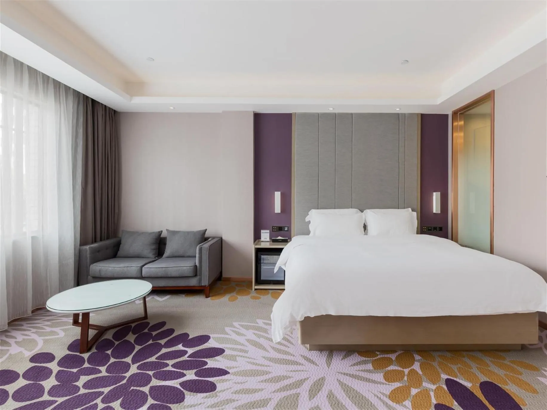 Bed in Lavande Hotel Guangzhou Sunac Cultural Tourism City Branch