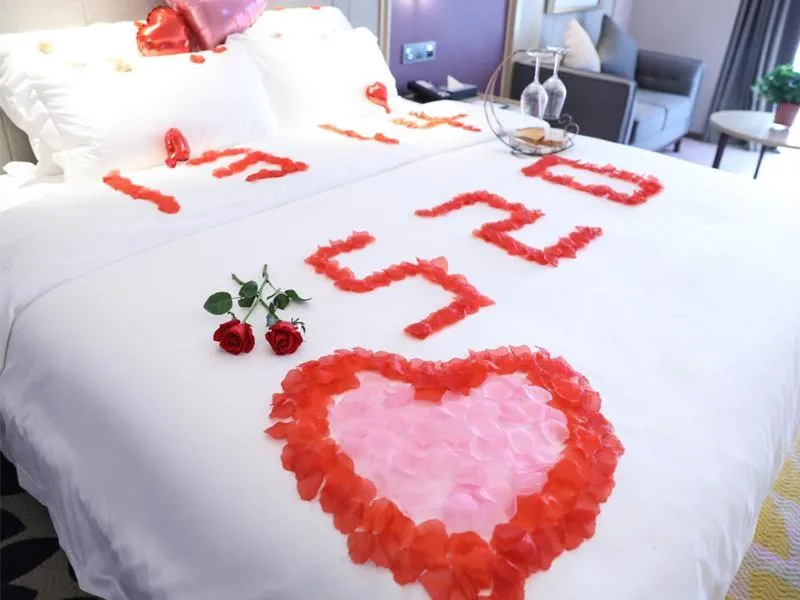 Bed in Lavande Hotel Xianyang Yuquan Road Wanda Plaza Branch