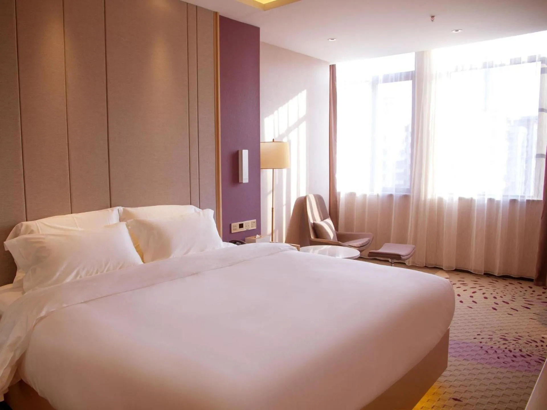 Bed in Lavande Hotel Shiyan Sanyan Branch