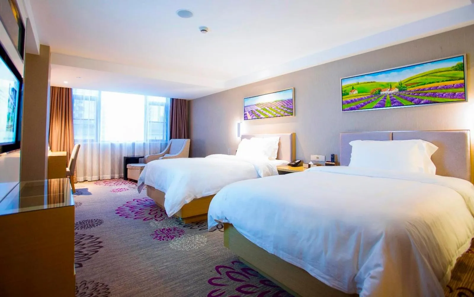 Bed in Lavande Hotel Changde Pedestrian Street Branch