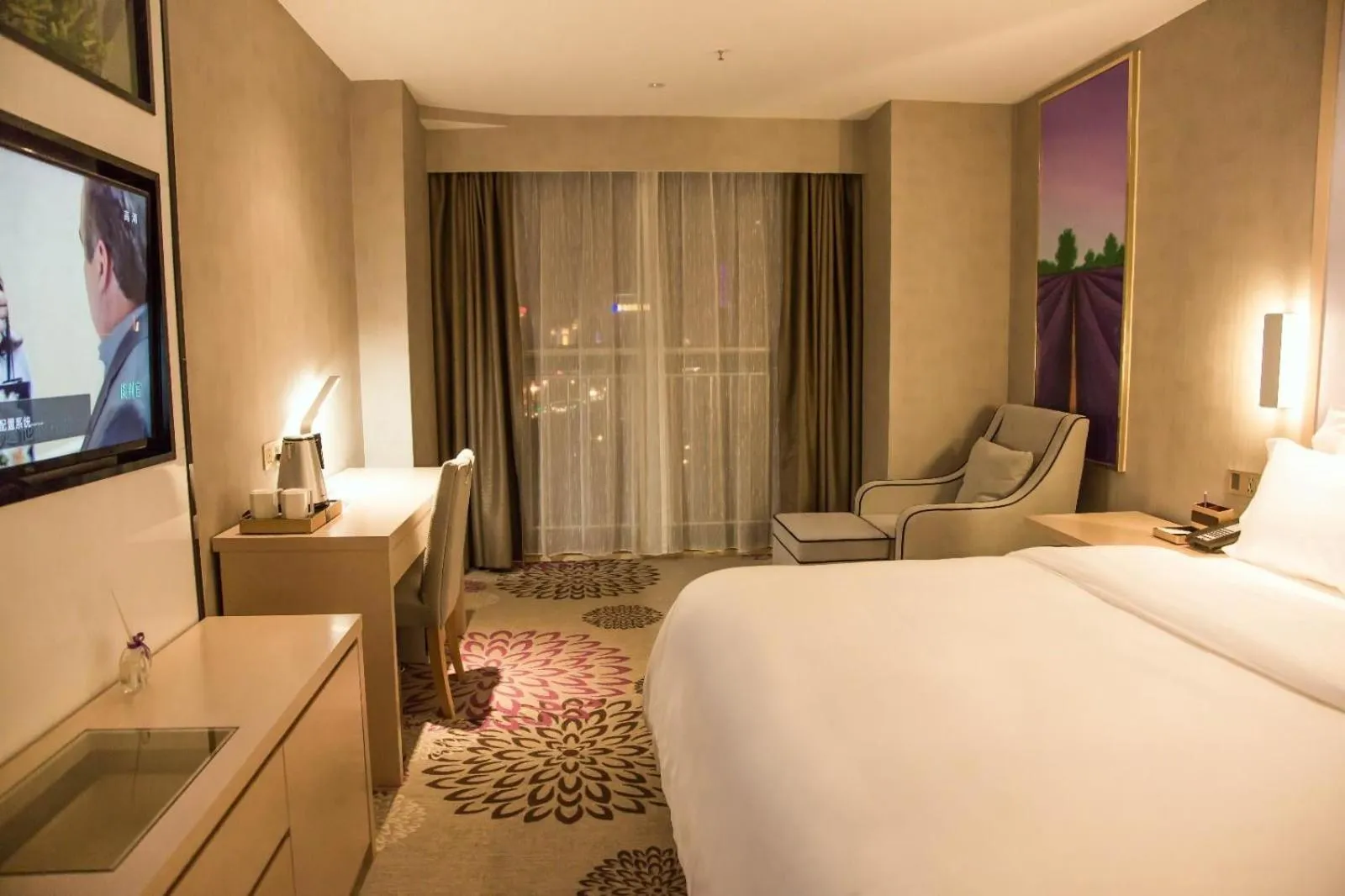 Bed in Lavande Hotels Xianning Tonghui Square Branch