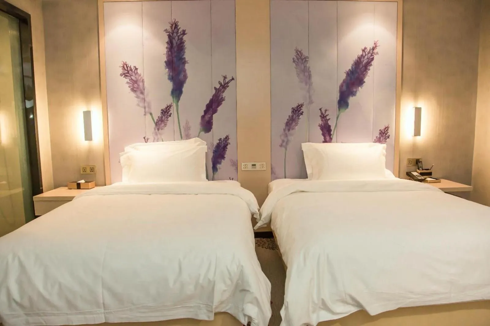 Bed in Lavande Hotels Xianning Tonghui Square Branch