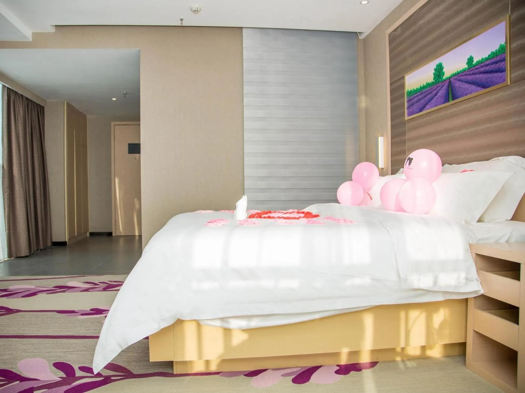 Bed in Lavande Hotels Xianning Tonghui Square Branch