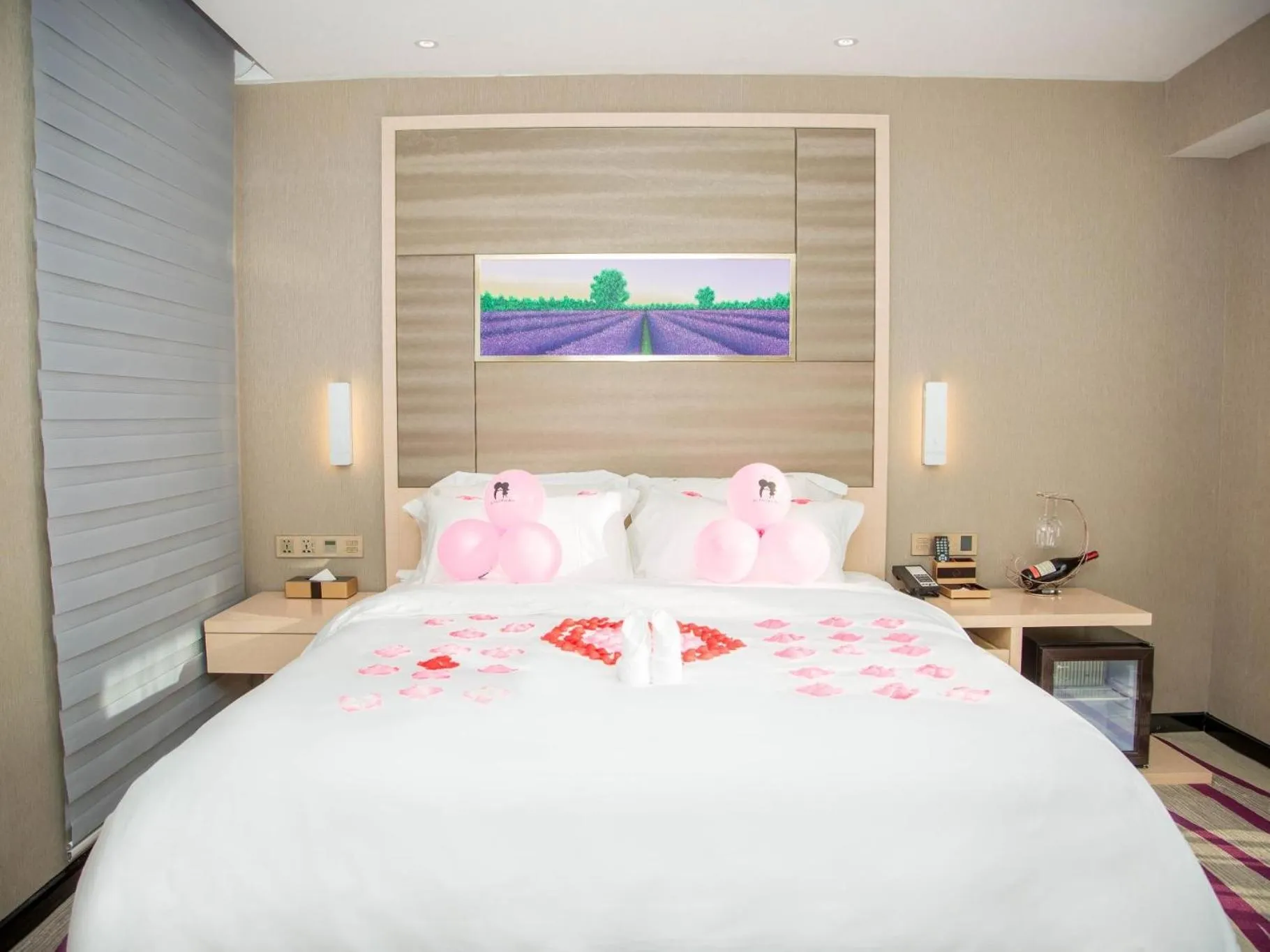 Bed in Lavande Hotels Xianning Tonghui Square Branch