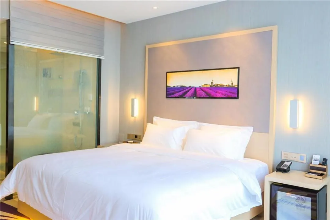 Bed in Lavande Hotel Shijiazhuang Zhonghua North Street Zhongchu Plaza Branch