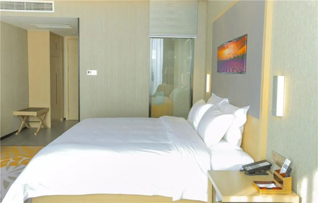Bed in Lavande Hotel Shijiazhuang Zhonghua North Street Zhongchu Plaza Branch