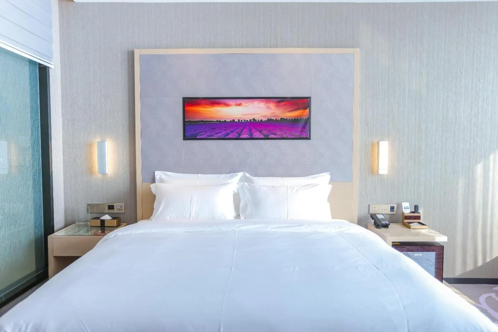 Bed in Lavande Hotel Shijiazhuang Zhonghua North Street Zhongchu Plaza Branch