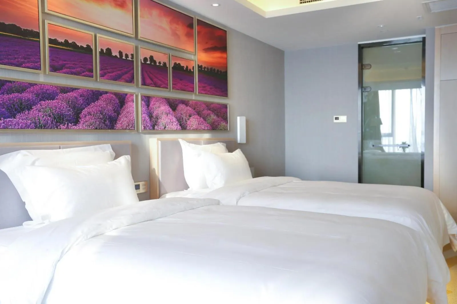 Bed in Lavande Hotel Shijiazhuang Zhonghua North Street Zhongchu Plaza Branch