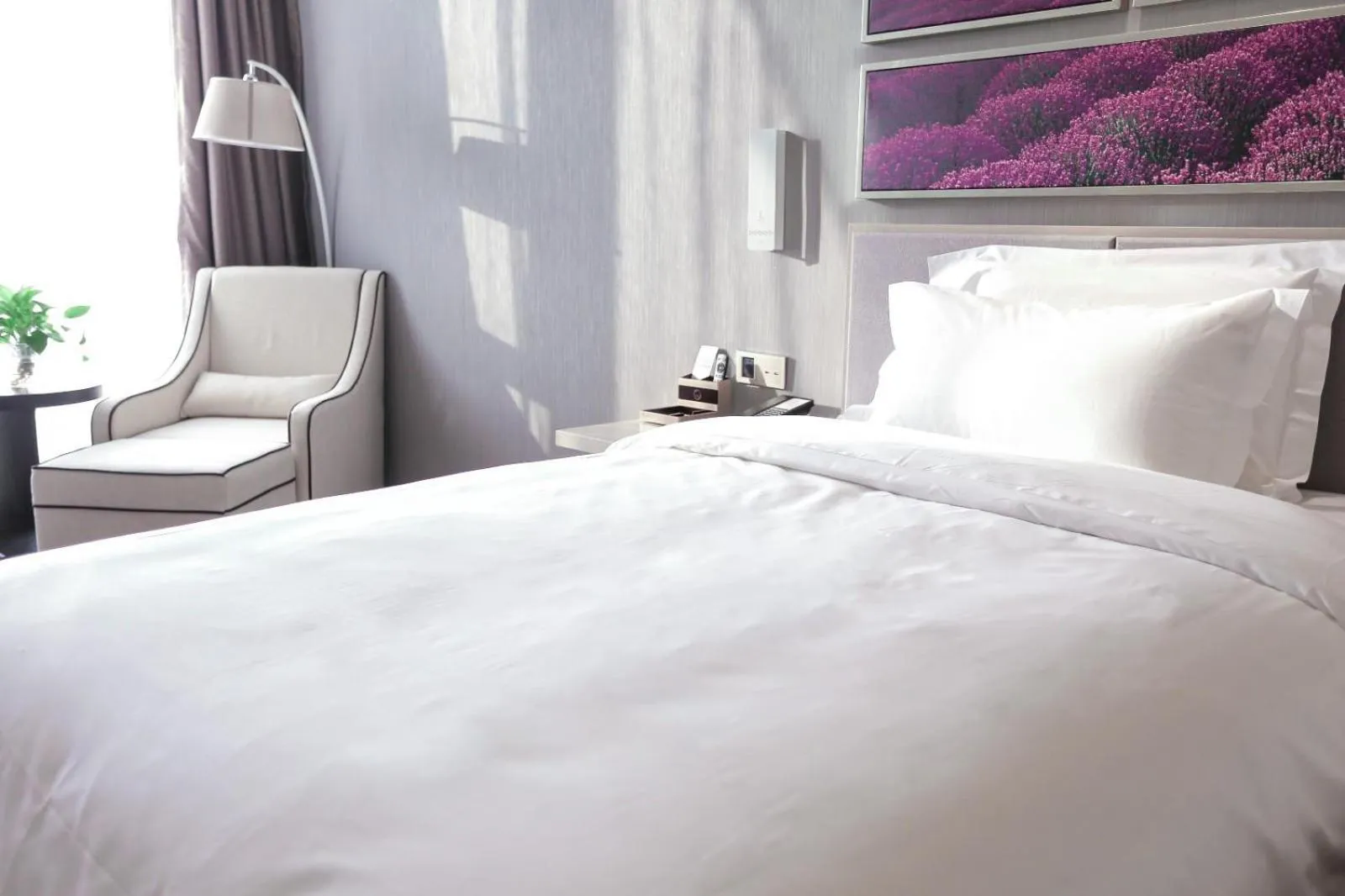 Bed in Lavande Hotel Shijiazhuang Zhonghua North Street Zhongchu Plaza Branch