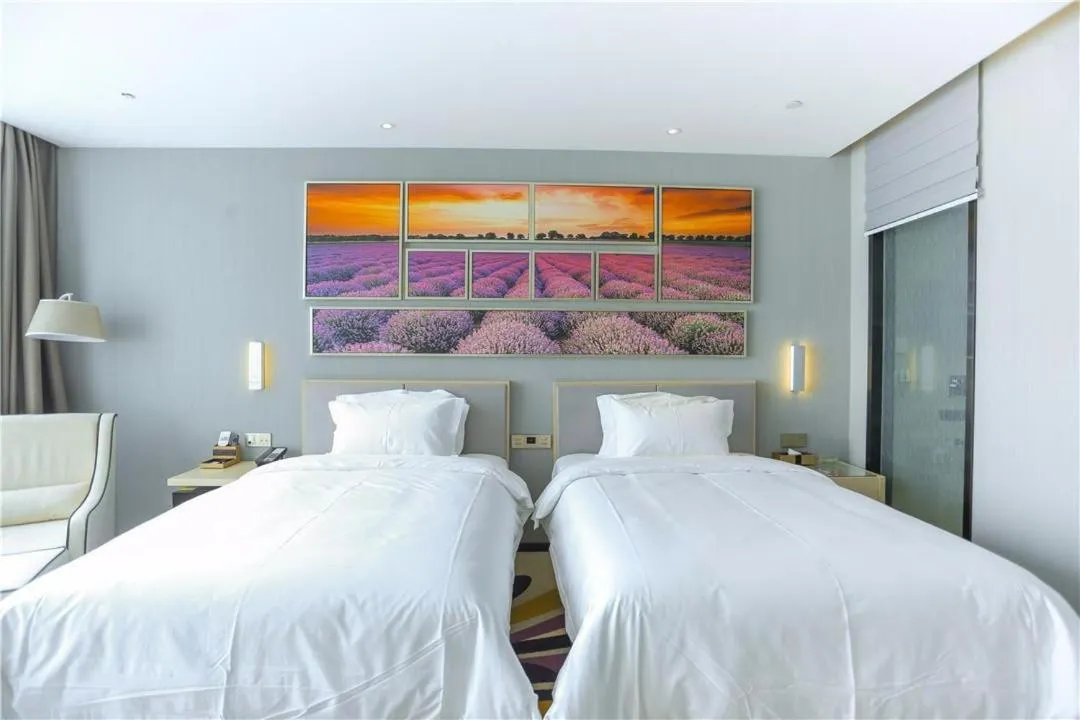Bed in Lavande Hotel Shijiazhuang Zhonghua North Street Zhongchu Plaza Branch