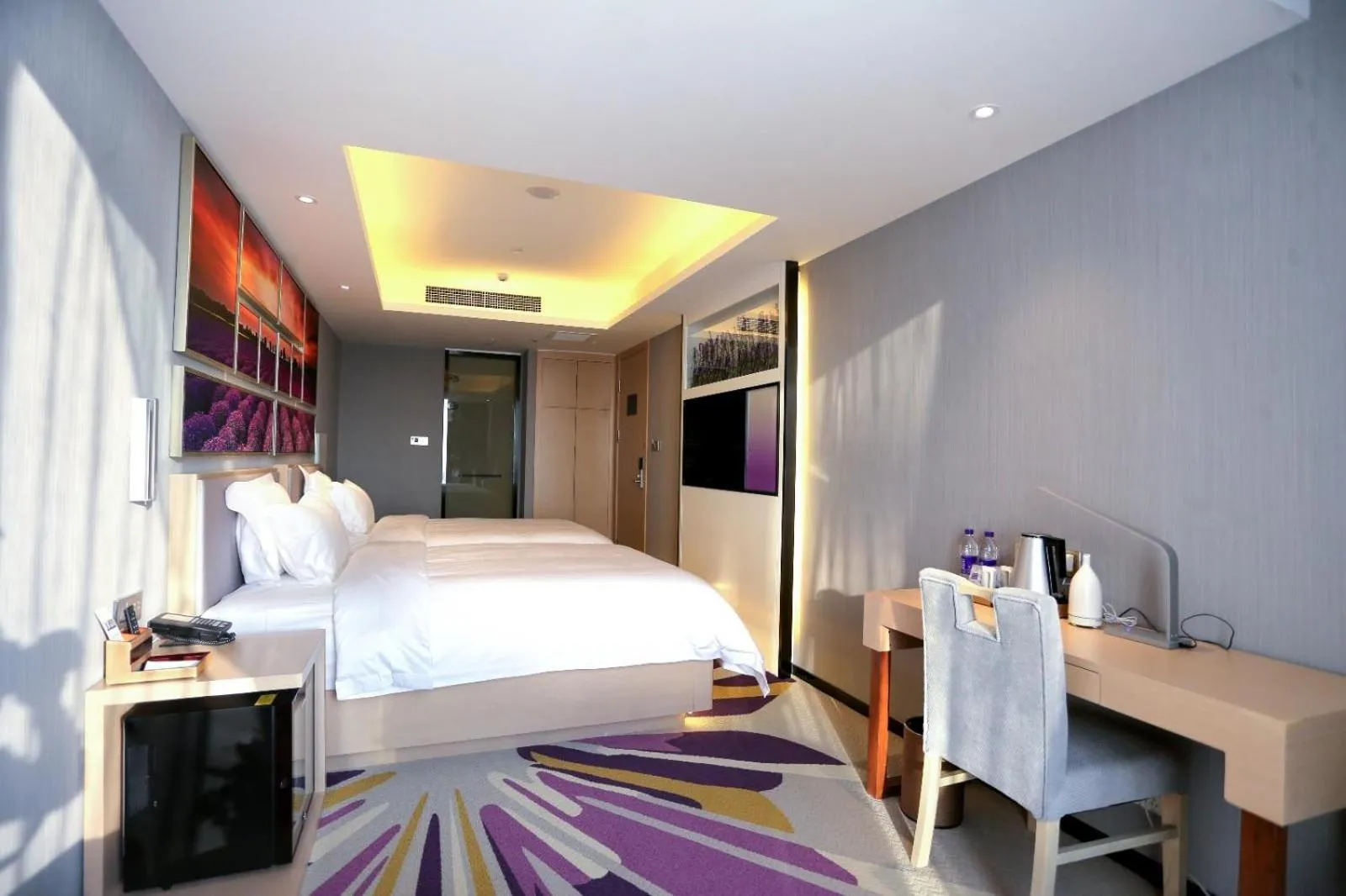 Bed in Lavande Hotel Shijiazhuang Zhonghua North Street Zhongchu Plaza Branch