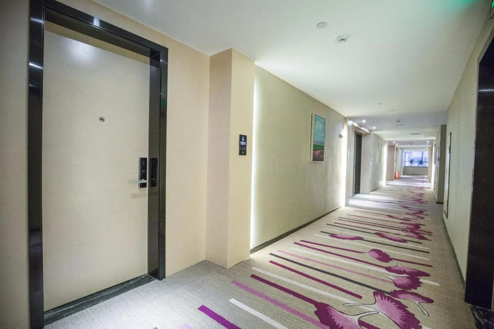 Bed in Lavande Hotel Jiujiang Railway Station Branch