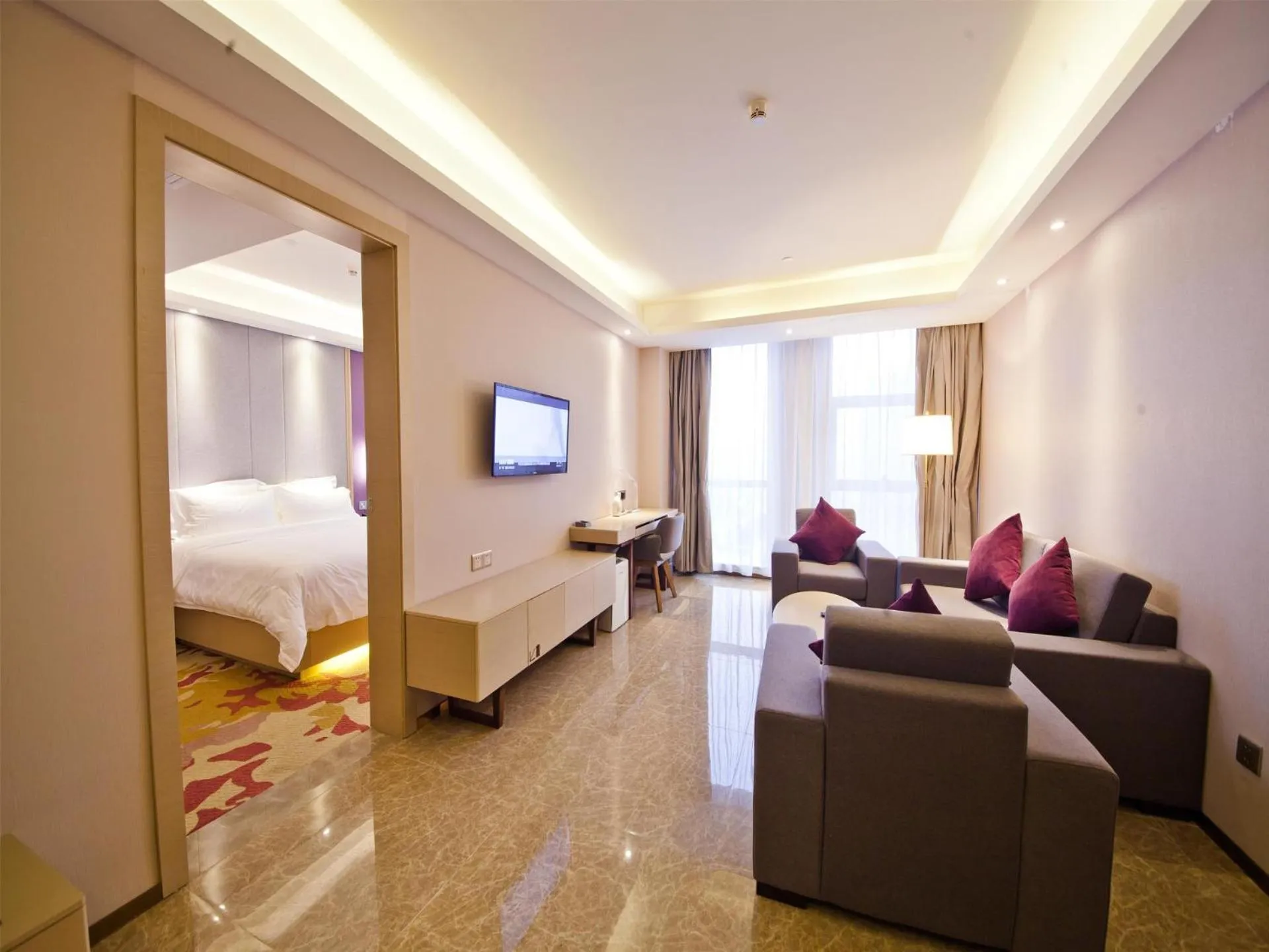 Bed in Lavande Hotel (Changsha Railway Station Chaoyang Metro Station Branch)