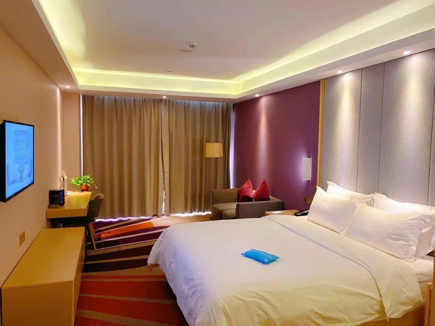 Bed in Lavande Hotel (Changsha Railway Station Chaoyang Metro Station Branch)